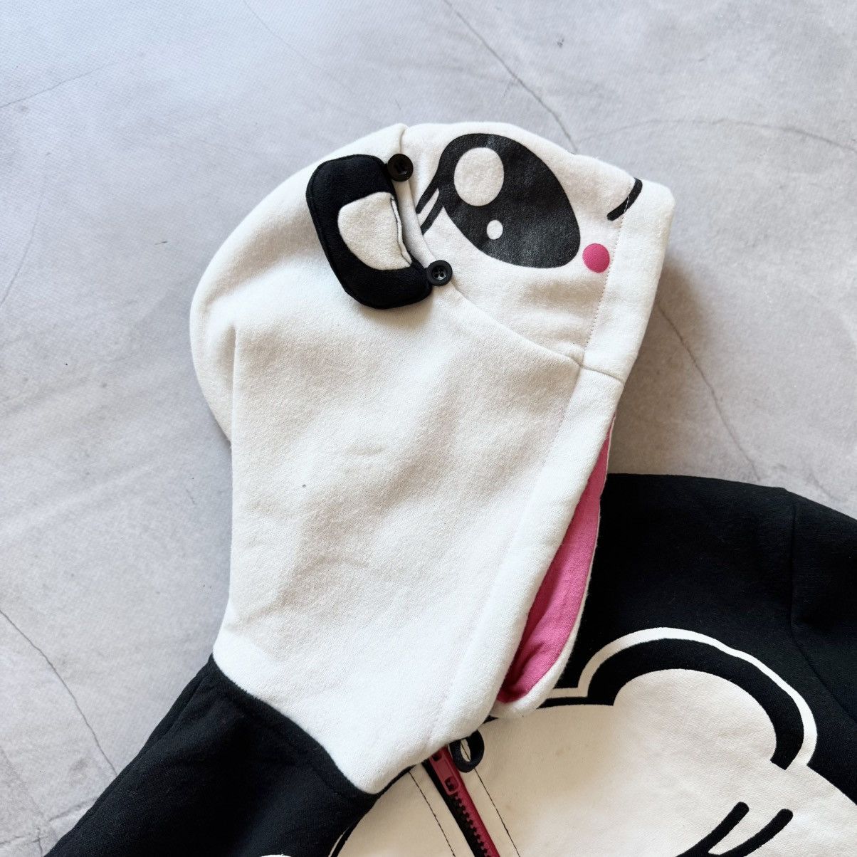 Hysteric Glamour Jawbreaker Panda Full Zip Faded Hoodie Hysteric Glamour Vibe Size M / US 6-8 / IT 42-44 - 11 Thumbnail