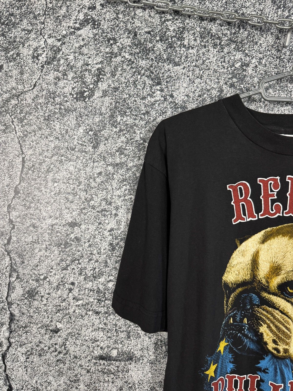 Band Tees × Vintage Men’s Rebel Bulldog Vintage T-Shirt No Bullshit Size XL Size US XL / EU 56 / 4 - 3 Thumbnail