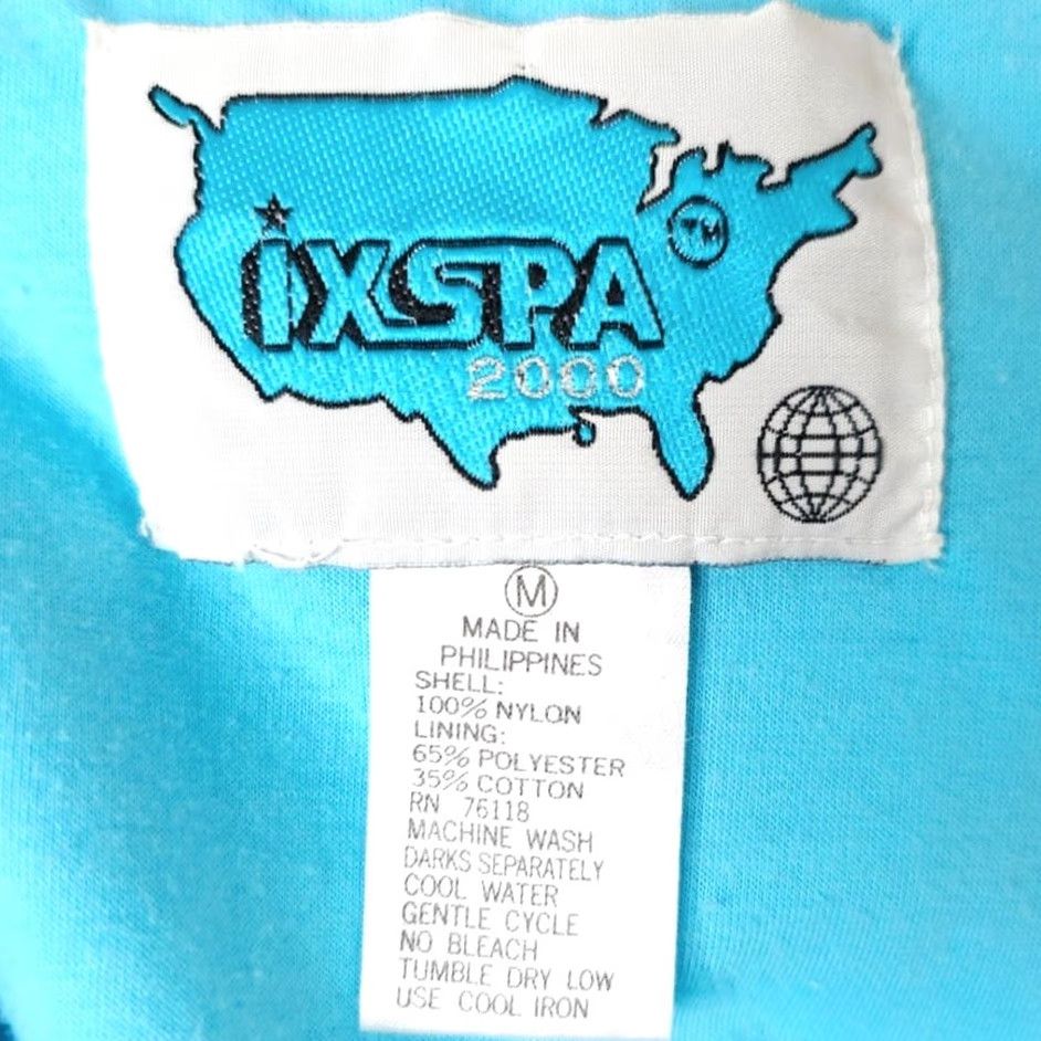 Vintage VINTAGE IXSPA Windbreaker Jacket Womens M Blue 80s International IXSPA Windbreaker Jacket Womens M Blue 80s International Size M / US 6-8 / IT 42-44 - 6 Thumbnail
