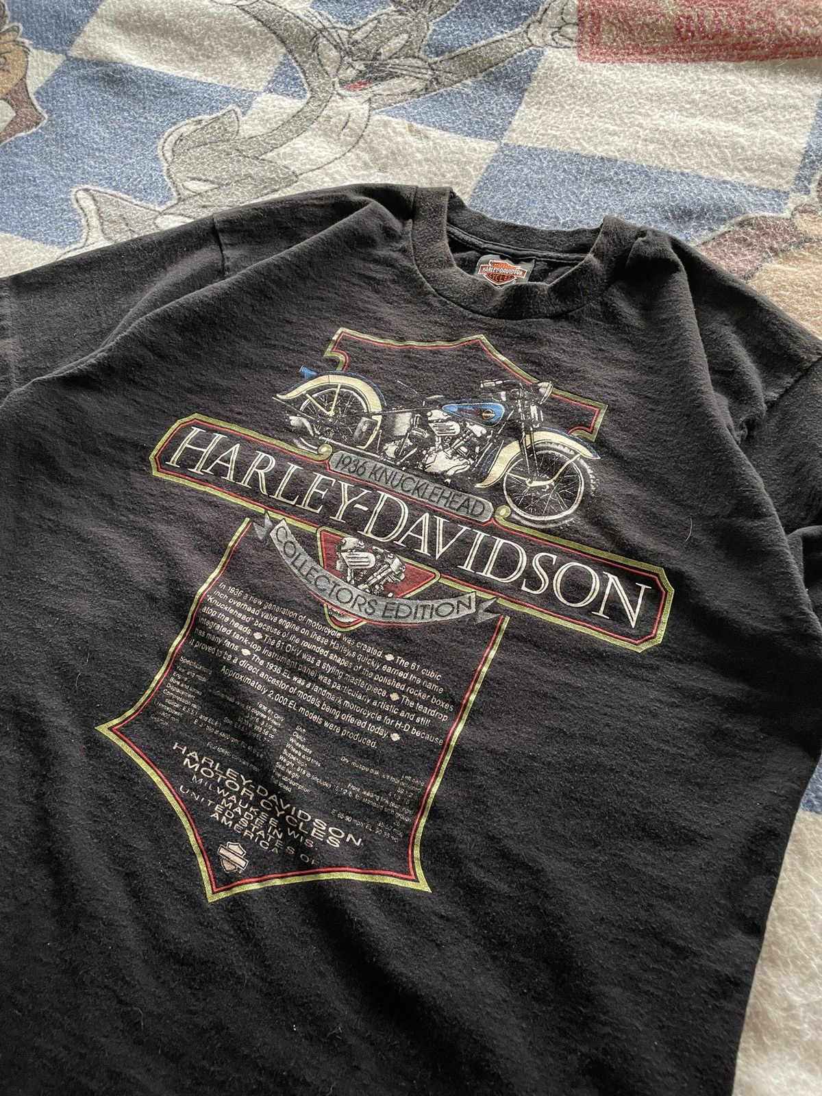 Harley Davidson Vintage Madrid harley tee Size US L / EU 52-54 / 3 - 2 Thumbnail