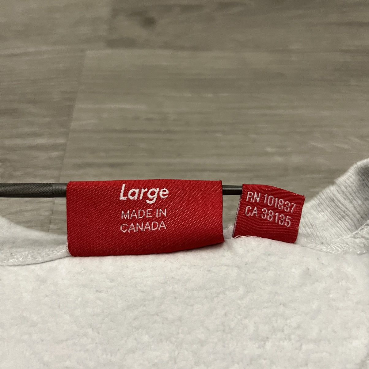 Supreme Supreme Box Logo Crewneck FW18 Size US L / EU 52-54 / 3 - 10 Thumbnail
