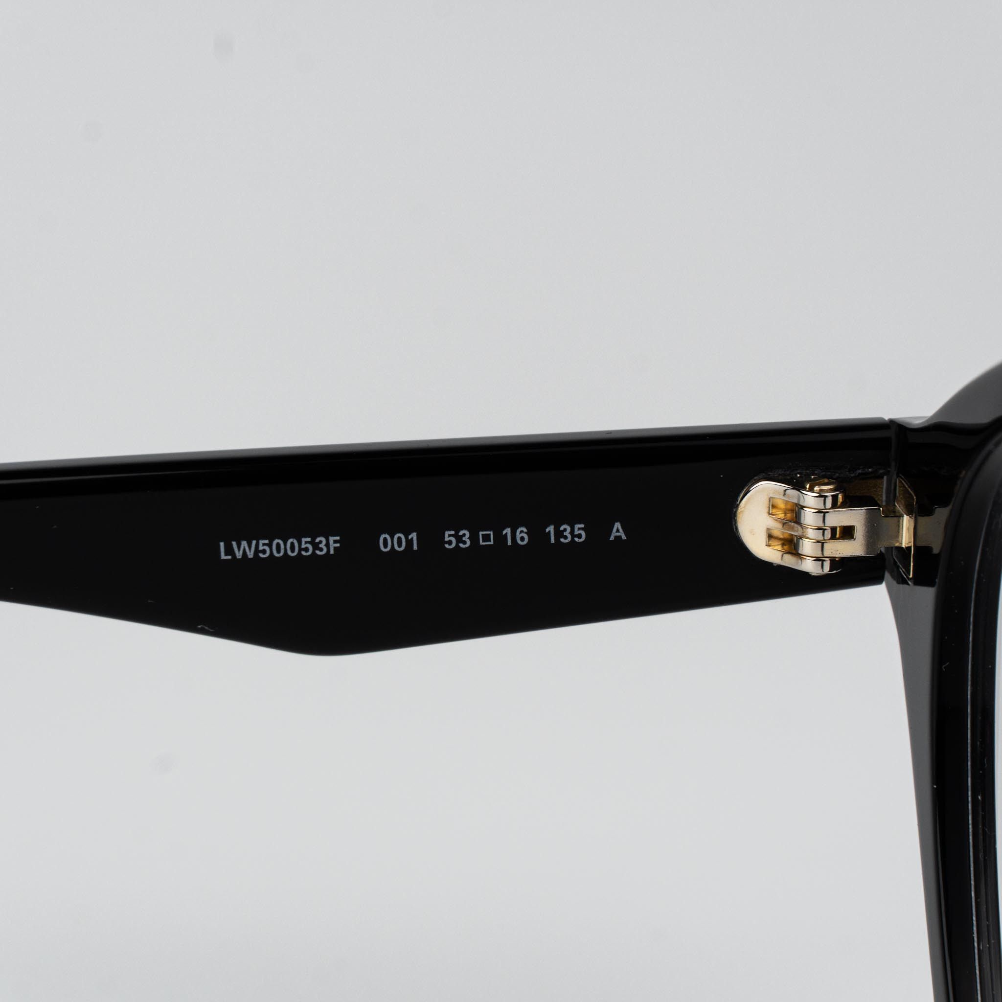 Loewe CURVY Women Eyeglasses LW50053F 001 NEW AUTHENTIC