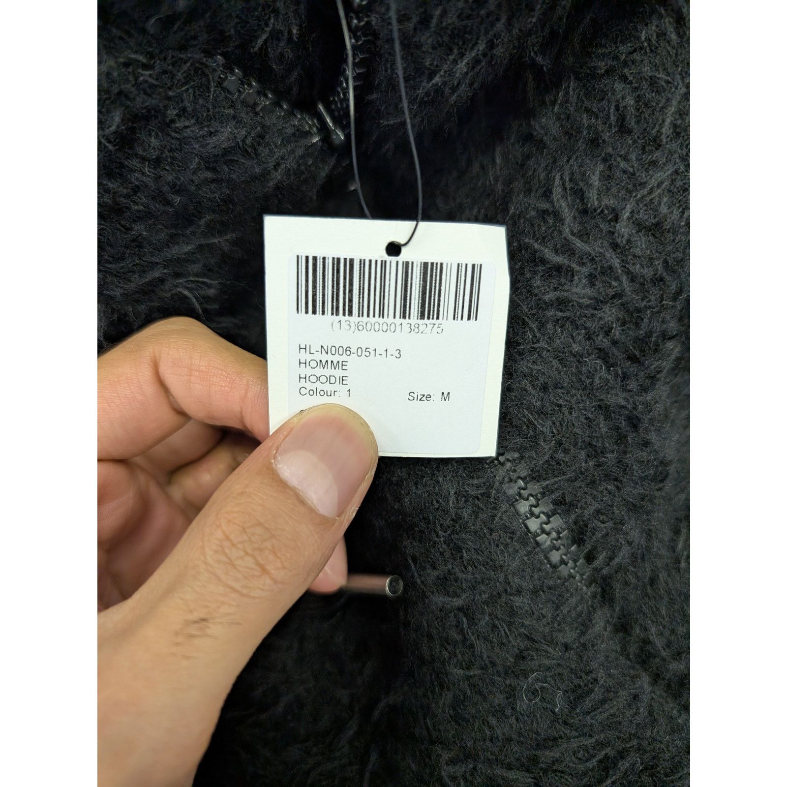 Comme des Garcons o1rshd1 Logo-Embroidery Hooded Jacket in Black Size US M / EU 48-50 / 2 - 21 Thumbnail