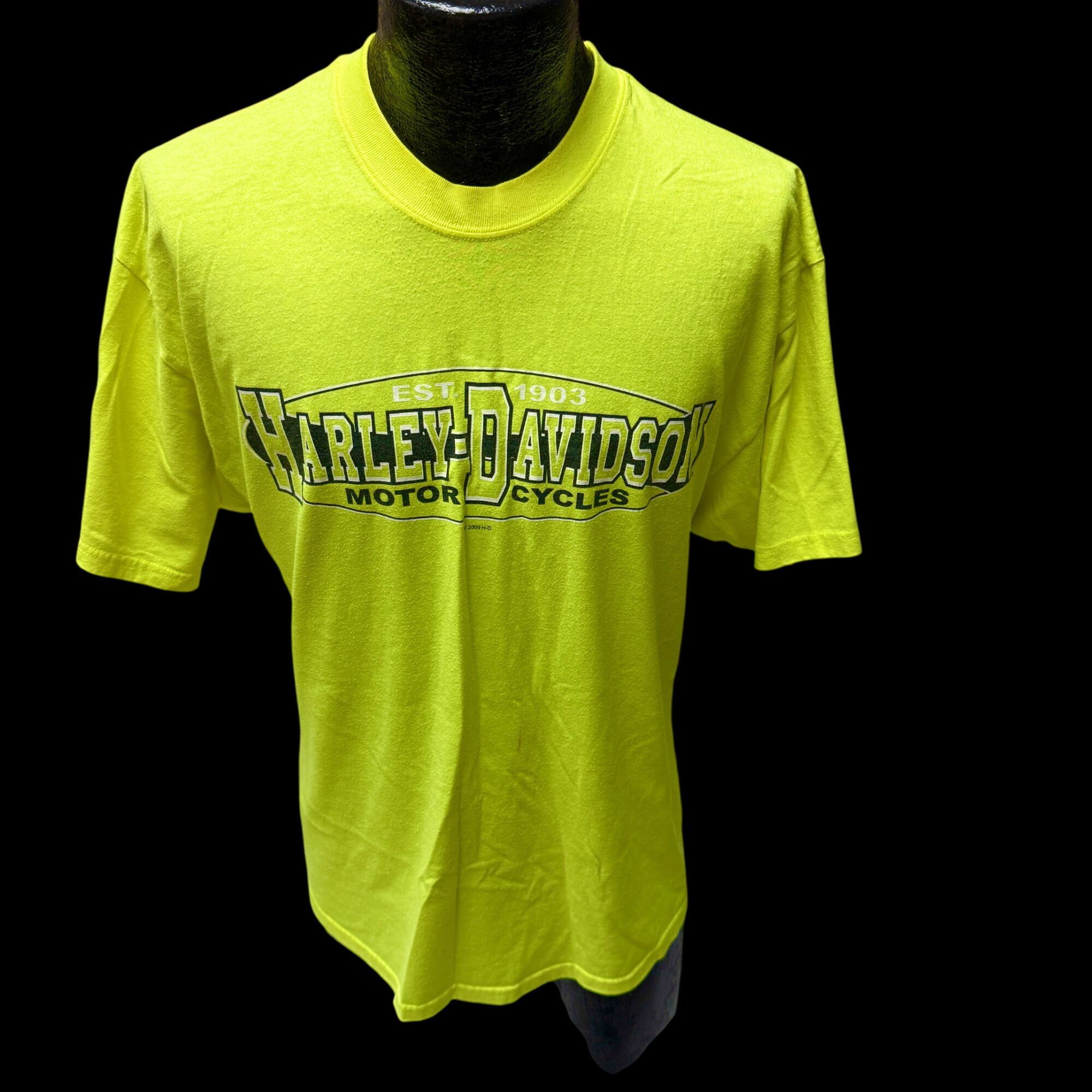Harley Davidson Harley Davidson TWIN CAM Motorcycle NEON Piqua Ohio 50/50 T Size US XL / EU 56 / 4 - 3 Thumbnail
