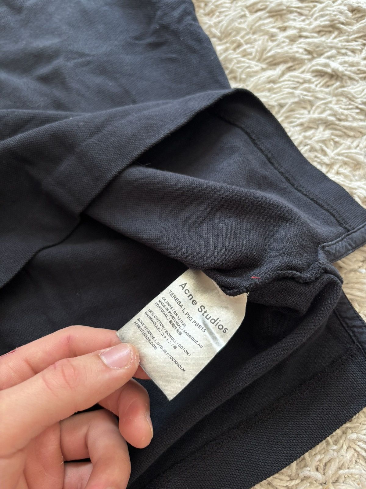 Acne Studios × Designer × Vintage Vintage Streetwear Polo T-Shirt Acne Studios Size US M / EU 48-50 / 2 - 5 Thumbnail