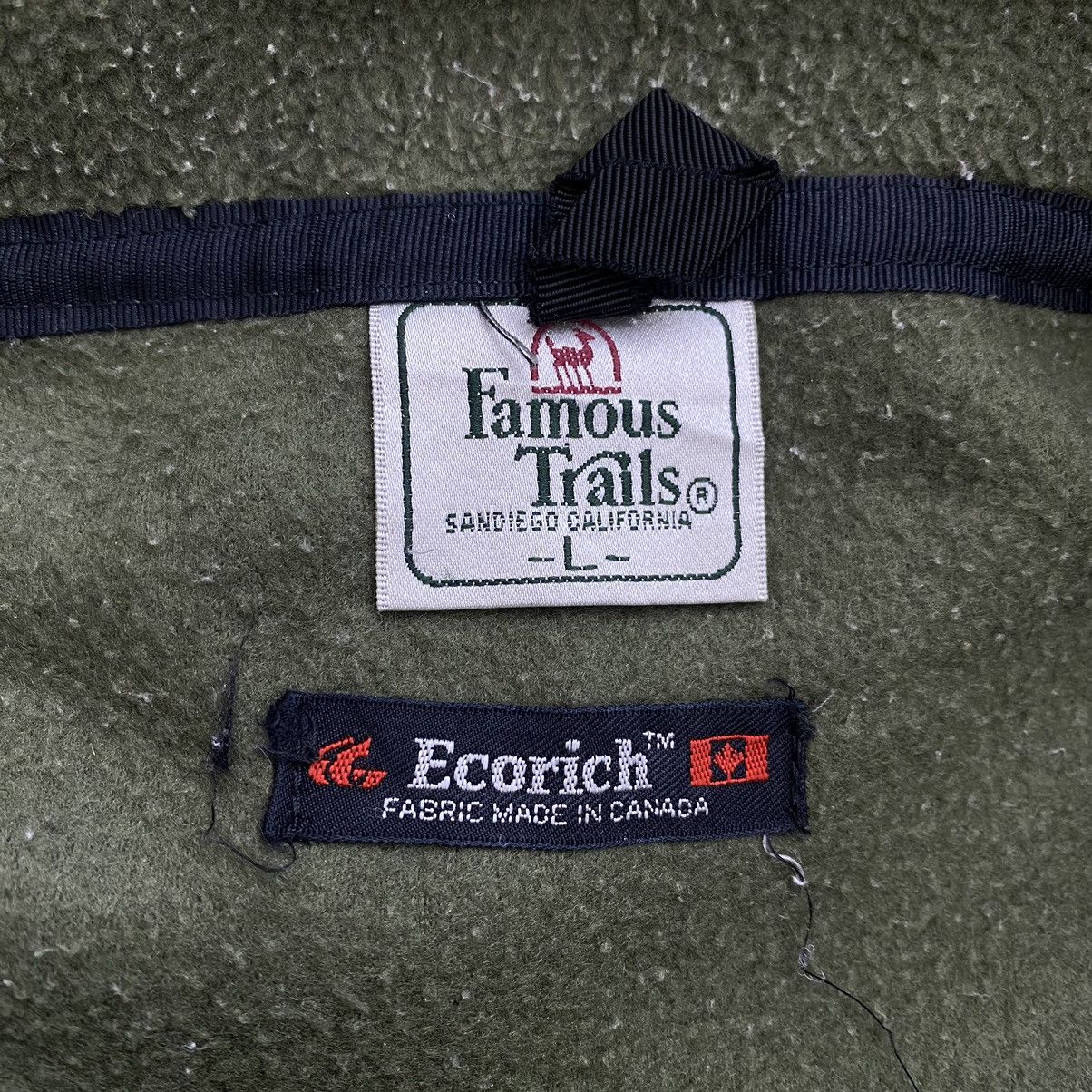 Vintage Vintage FAMOUS TRAILS SANDIEGO California Green Sherpa Size US L / EU 52-54 / 3 - 3 Thumbnail