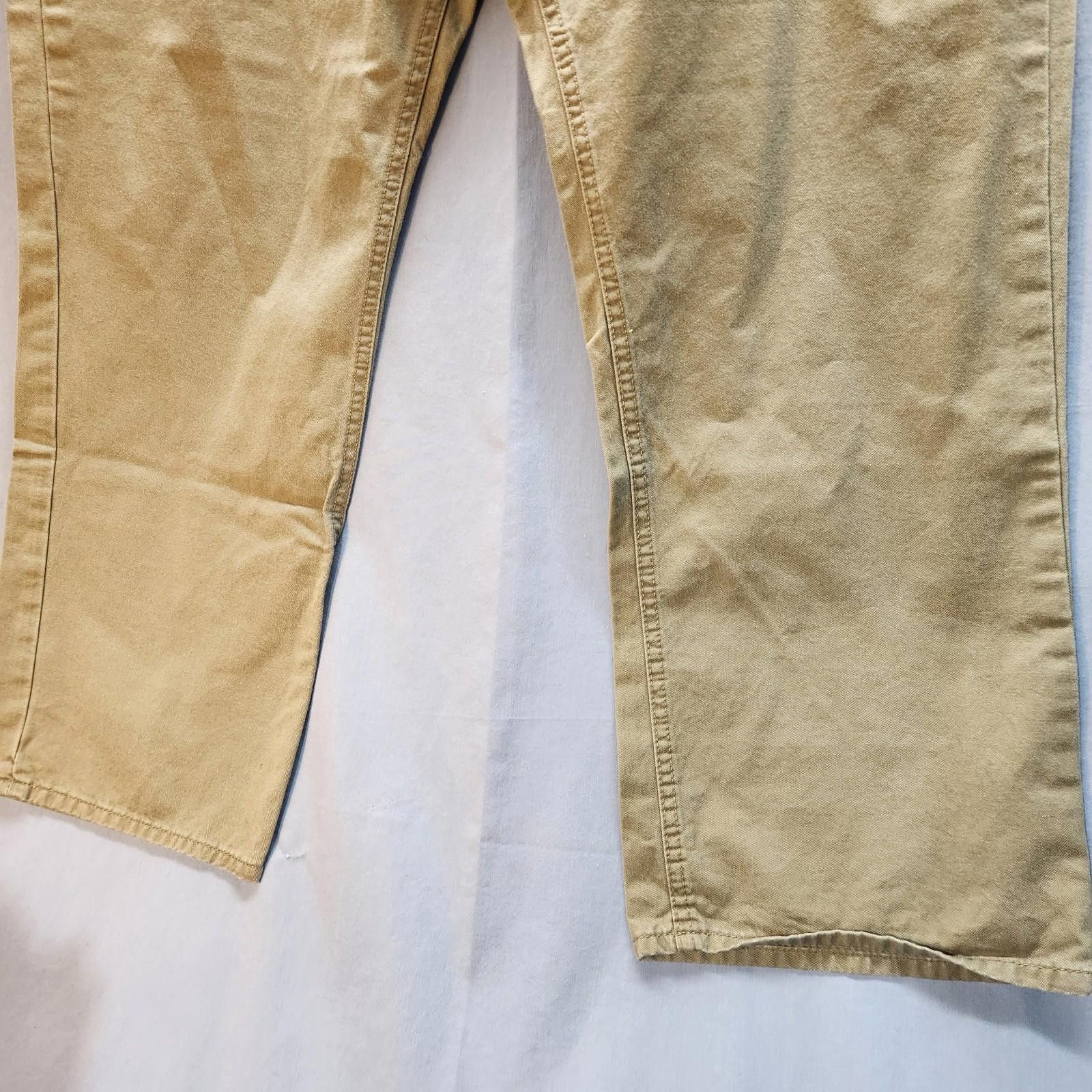 Tommy Hilfiger Tommy Hilfiger Denim Pants Tan Mens Size 38x30 Size US 38 / EU 54 - 3 Thumbnail