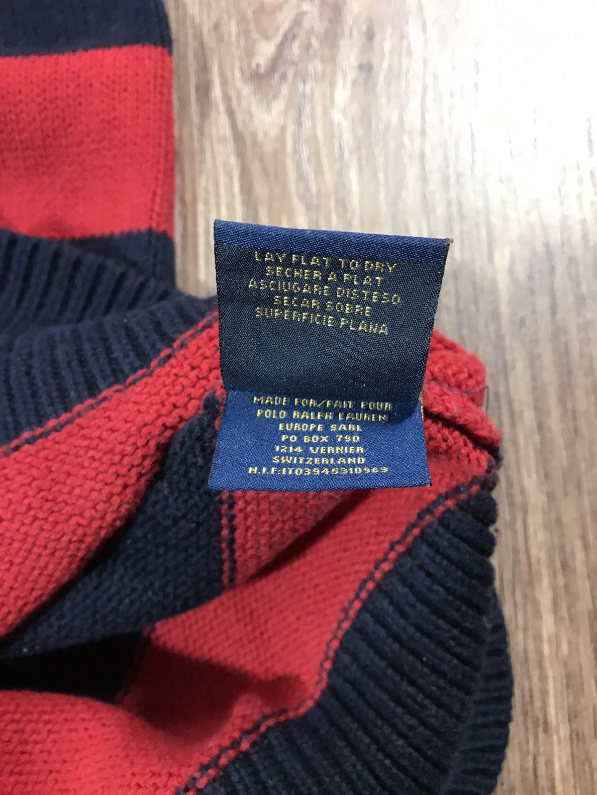Polo Ralph Lauren × Vintage Vintage Polo Jeans Company Knit Sweater Size US L / EU 52-54 / 3 - 8 Thumbnail