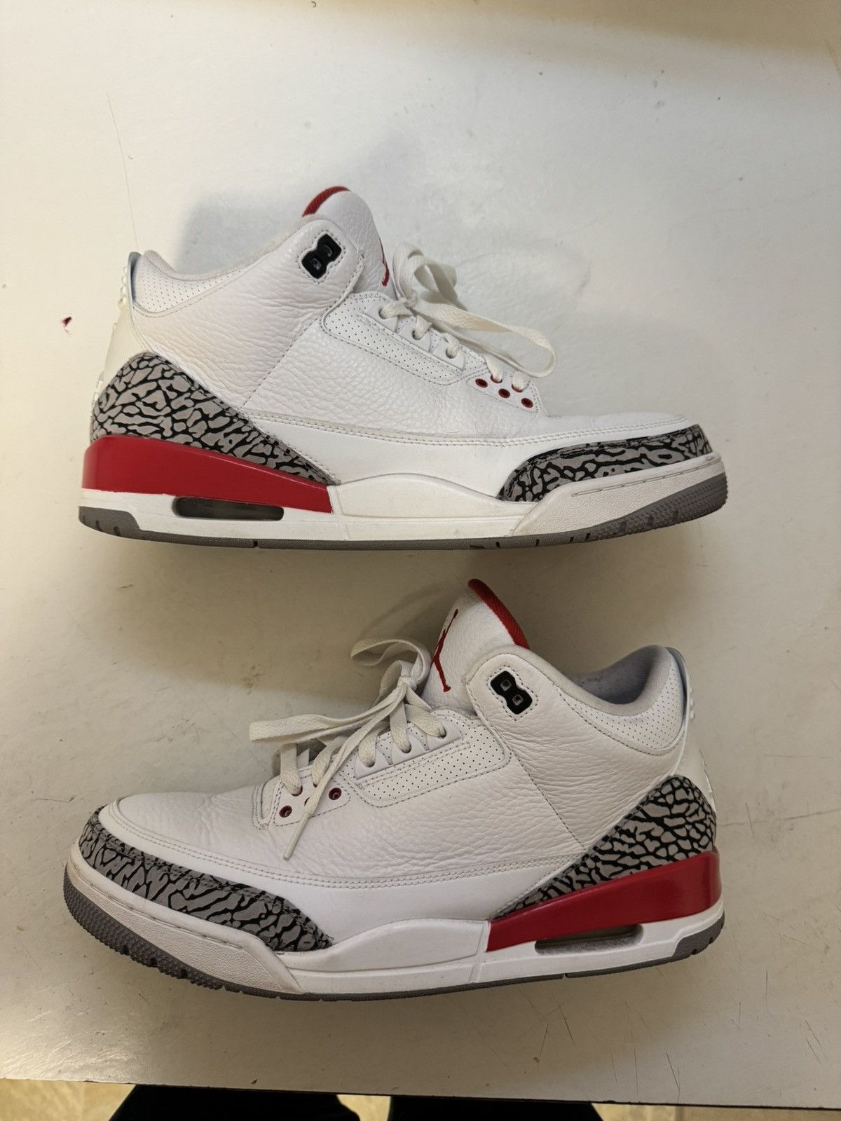 Jordan Brand Air Jordan 3 Fire Red 2022 Size 12 Size US 12 / EU 45 - 1 Thumbnail