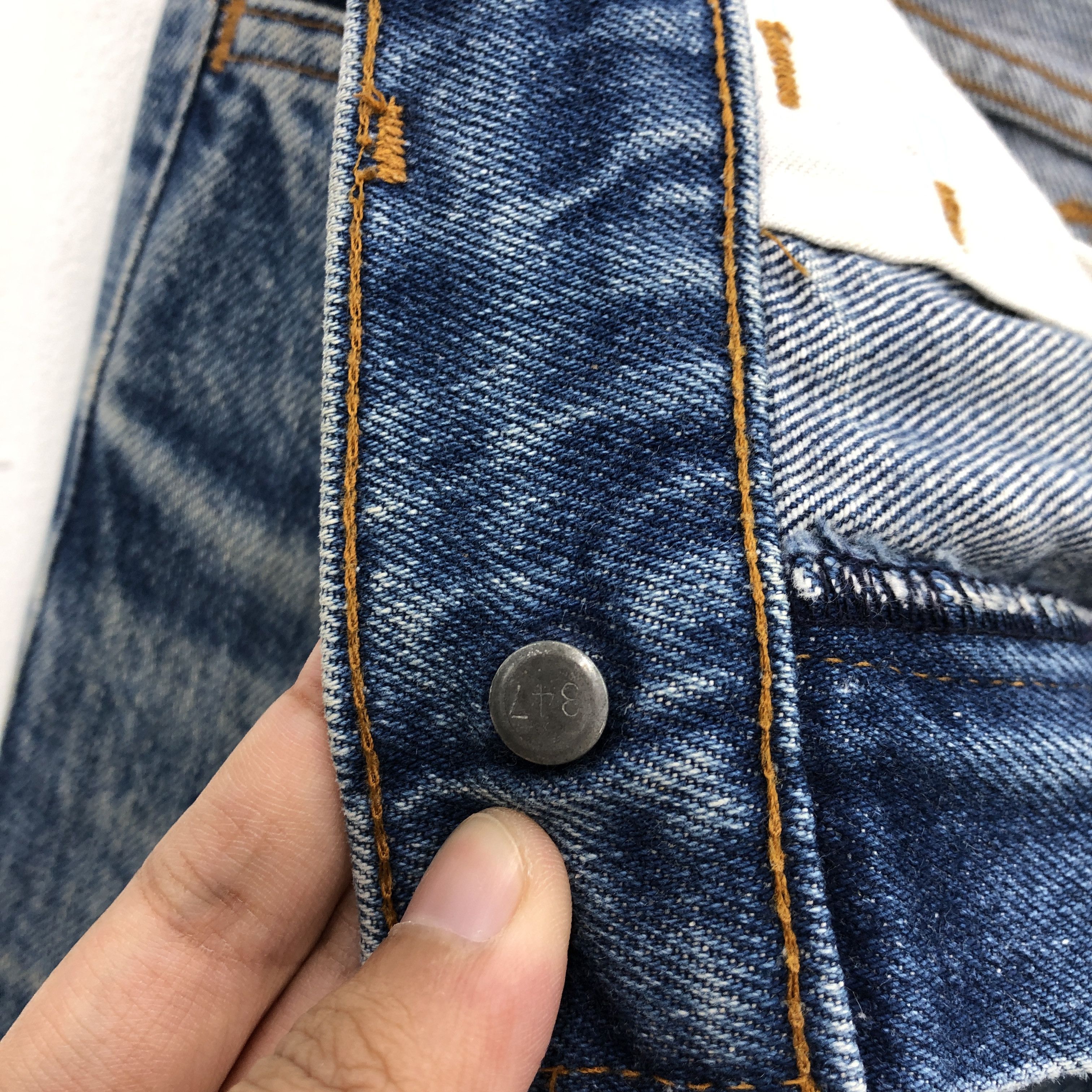 Levi's Vintage 90s Levis Bell Bottom Jeans Levi's Orange Tab Denim Size US 30 / EU 46 - 7 Thumbnail
