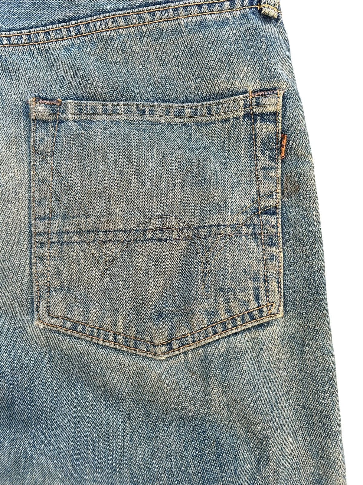 Edwin × Kapital × Vintage Vintage Edwin 505 Selvedge Baggy Distressed Denim Jeans Size US 31 - 11 Thumbnail