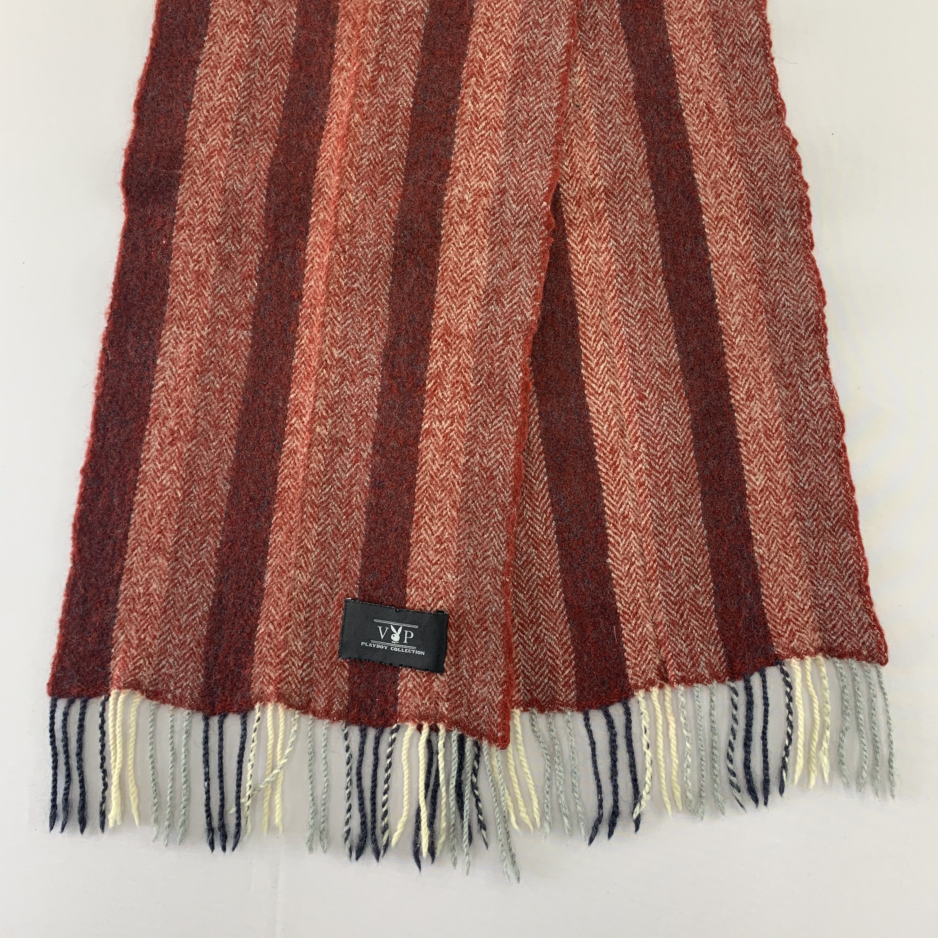 Playboy VIP Playboy Scarf Wool Muffler Neck Wrap BL4346 Size ONE SIZE - 3 Thumbnail