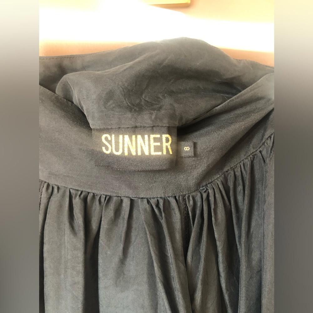 Designer Silk wrap puff skirt bottom Size 30" / US 8 / IT 44 - 5 Thumbnail