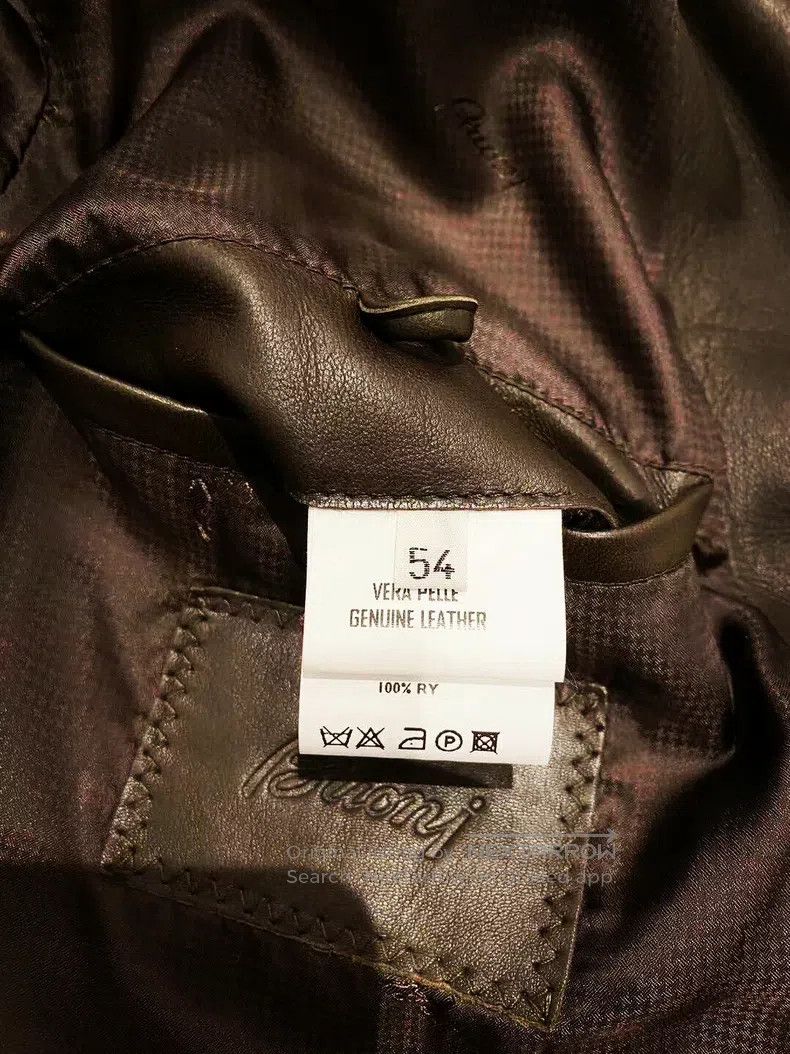 Brioni Brioni Leather jacket Size US L / EU 52-54 / 3 - 6 Thumbnail