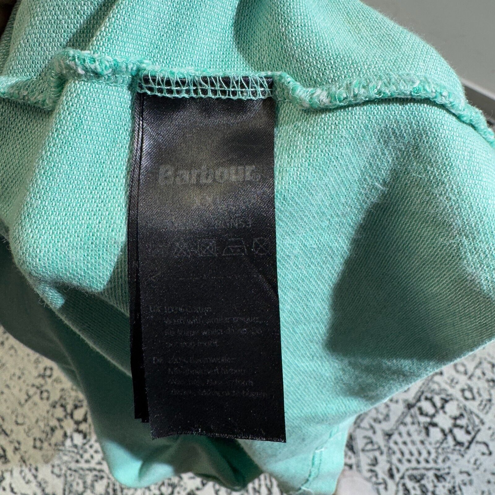 Barbour Vintage Barbour Unisex Green Cotton Polo Shirt Size XXL Size US XXL / EU 58 / 5 - 9 Thumbnail