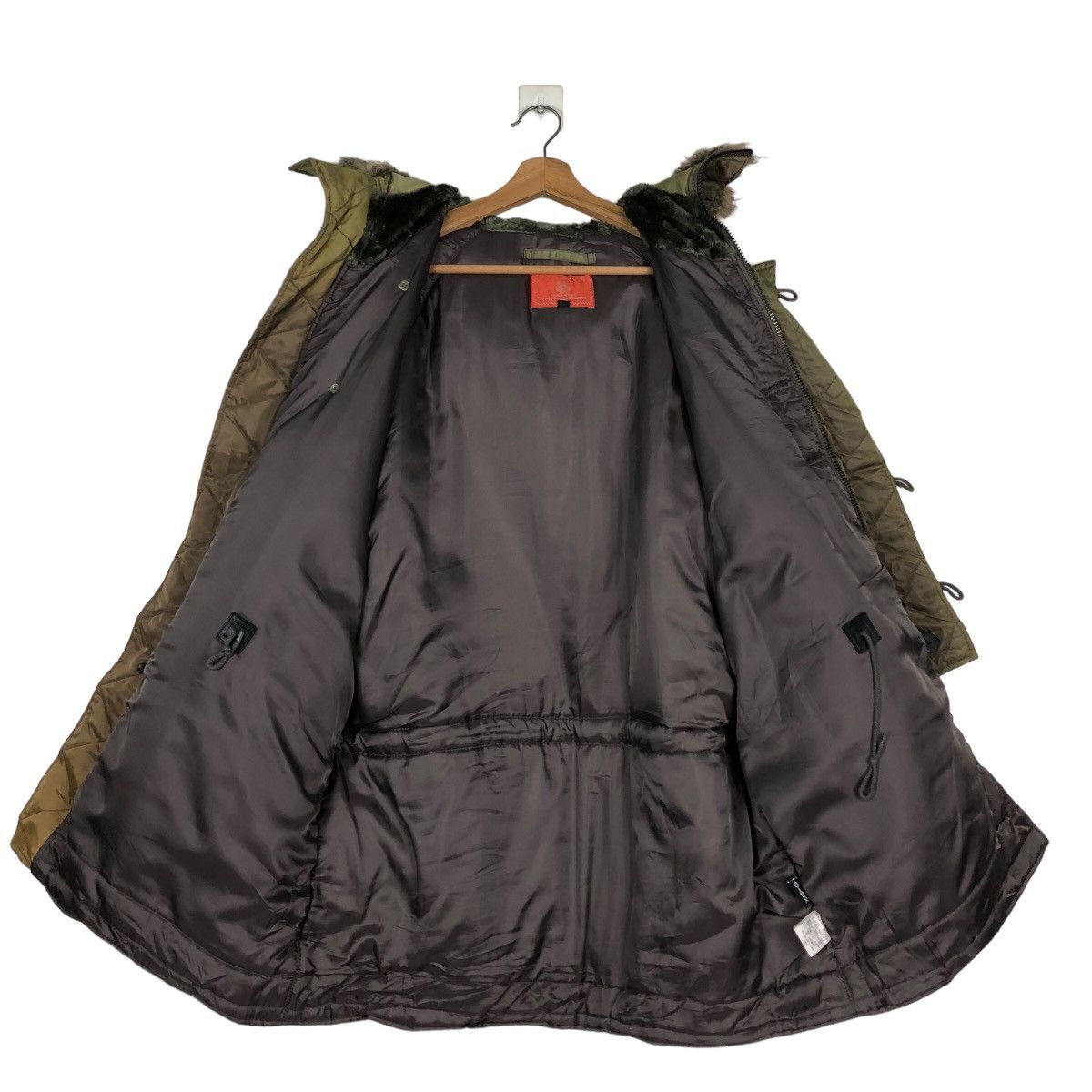 Avirex 🔥Heavy Parka Jacket Avirex USA Mink Fur Hoodie Cargo Pocket Size US M / EU 48-50 / 2 - 13 Thumbnail