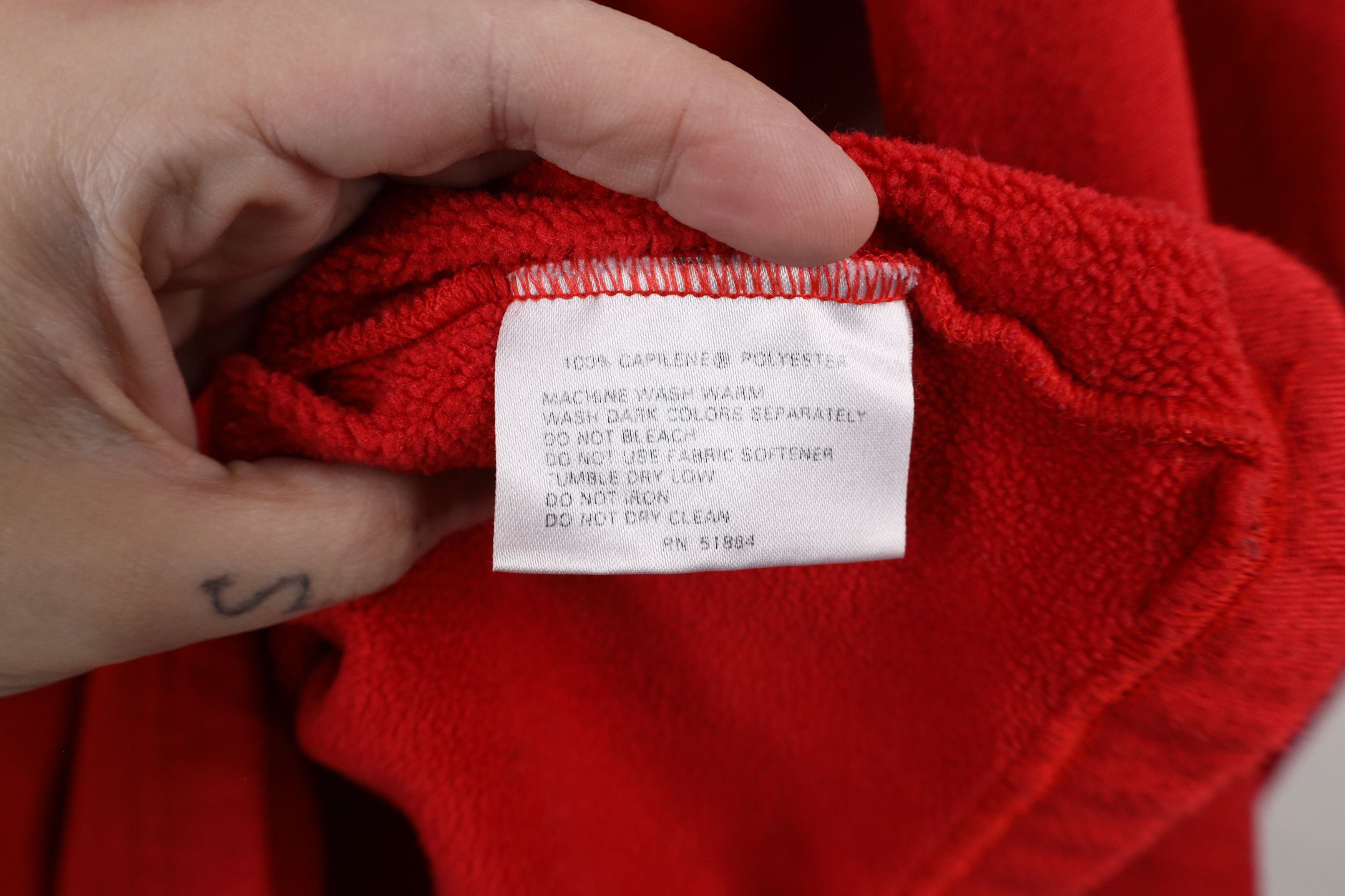 Patagonia × Vintage Vintage 90s Patagonia Capilene 1/4 Half Zip Pullover Sweater Size US XXL / EU 58 / 5 - 7 Thumbnail