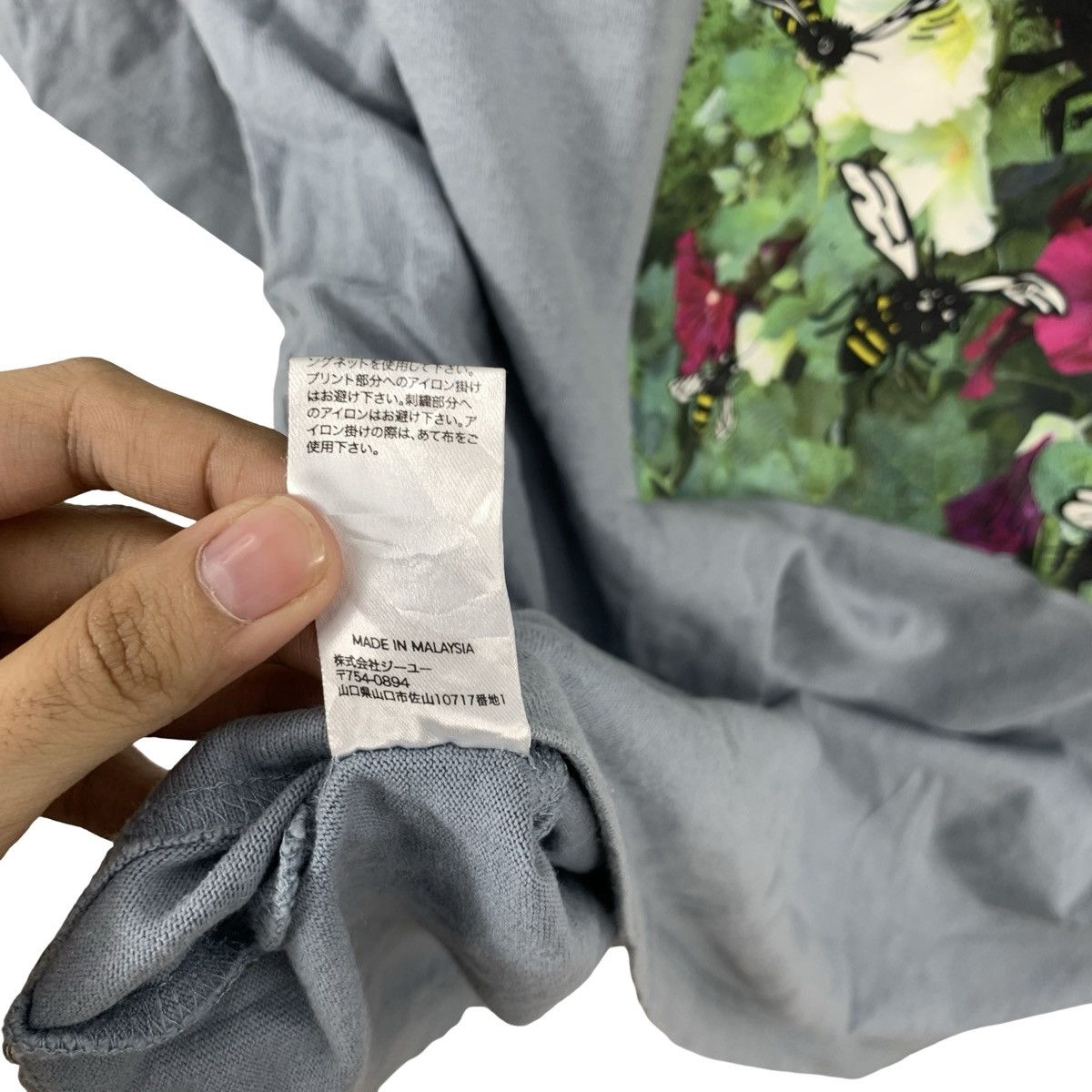 Filippa K Vintage FILIP PAGOWSKI T-Shirt Minimalist Flower Embroidery Size US M / EU 48-50 / 2 - 12 Thumbnail