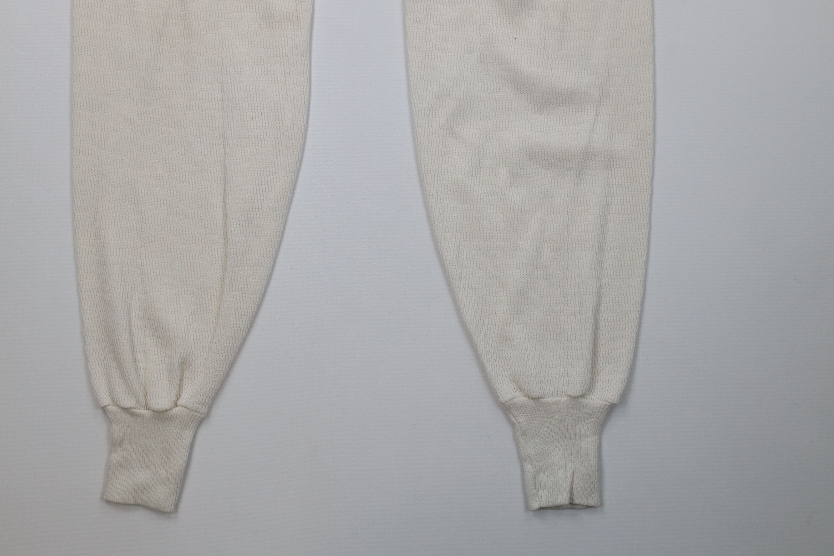 Hanes Vintage 70s Hanes Waffle Knit Cuffed Joggers Pants USA Size US 42 / EU 58 - 4 Thumbnail