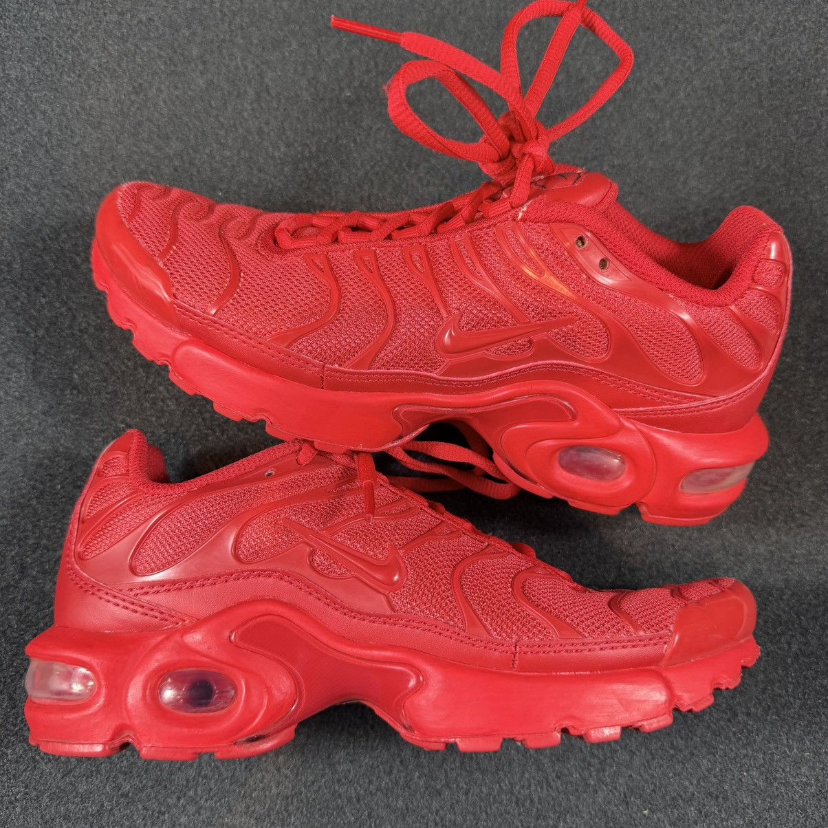 Nike Nike Air Max Plus Red TN Shoes Size 5 Youth Size 6.5 Womens Size US 6.5 / IT 36.5 - 1 Thumbnail