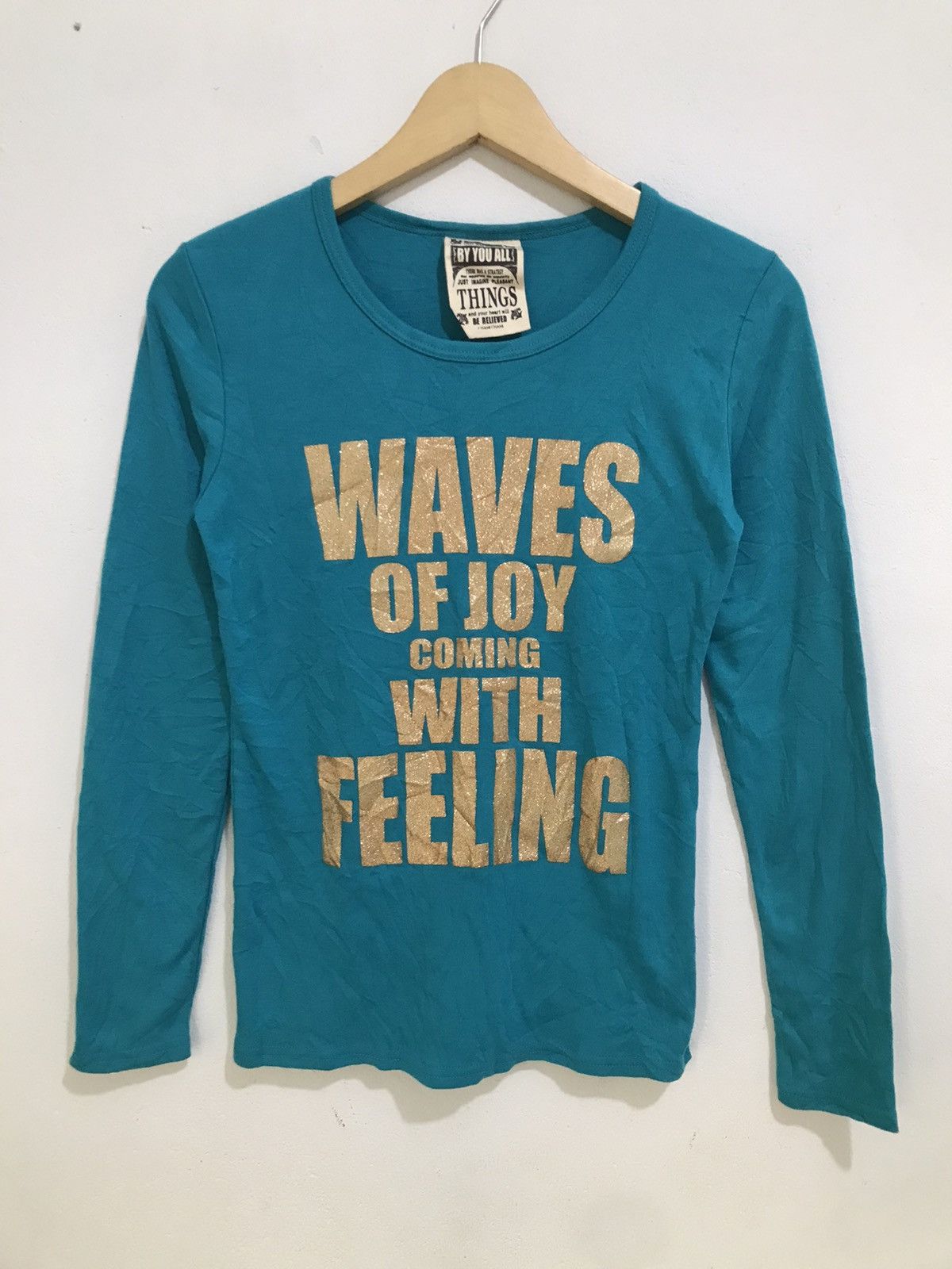 Hysteric Glamour Waves of joy Poem Long sleeve Size M / US 6-8 / IT 42-44 - 1 Thumbnail