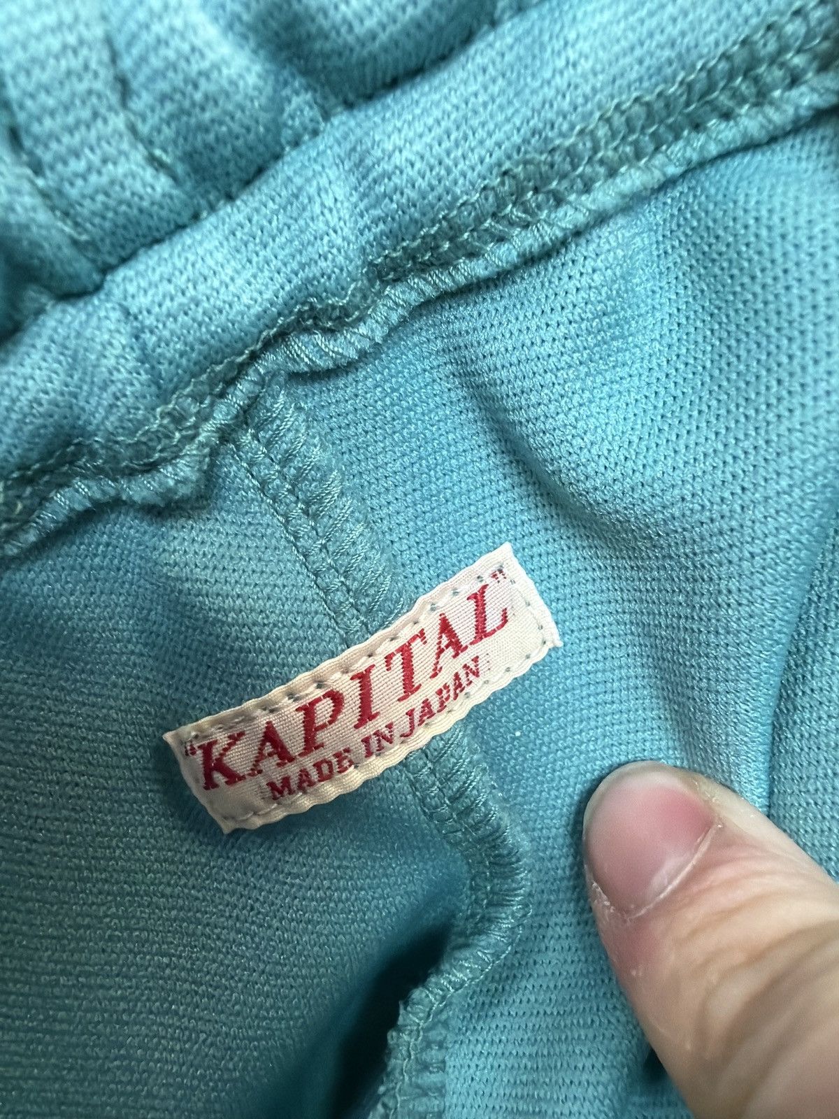 Kapital Kapital stantman track pants teal gold Size US 32 / EU 48 - 3 Thumbnail