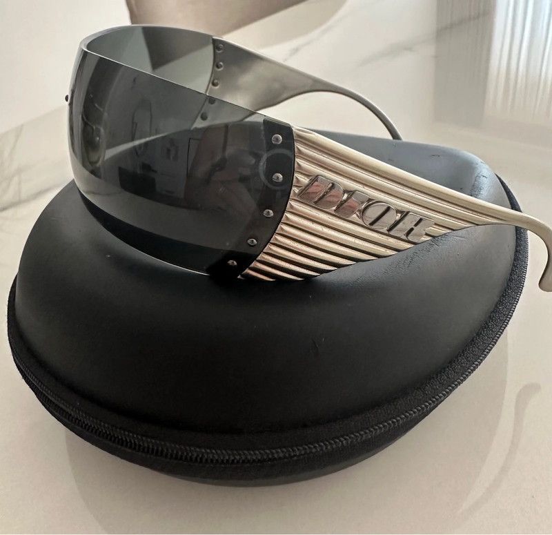 Dior 90s Christian Dior Sunglasses Bike 4 Ski Mask Sport Vintage Size ONE SIZE - 1 Thumbnail