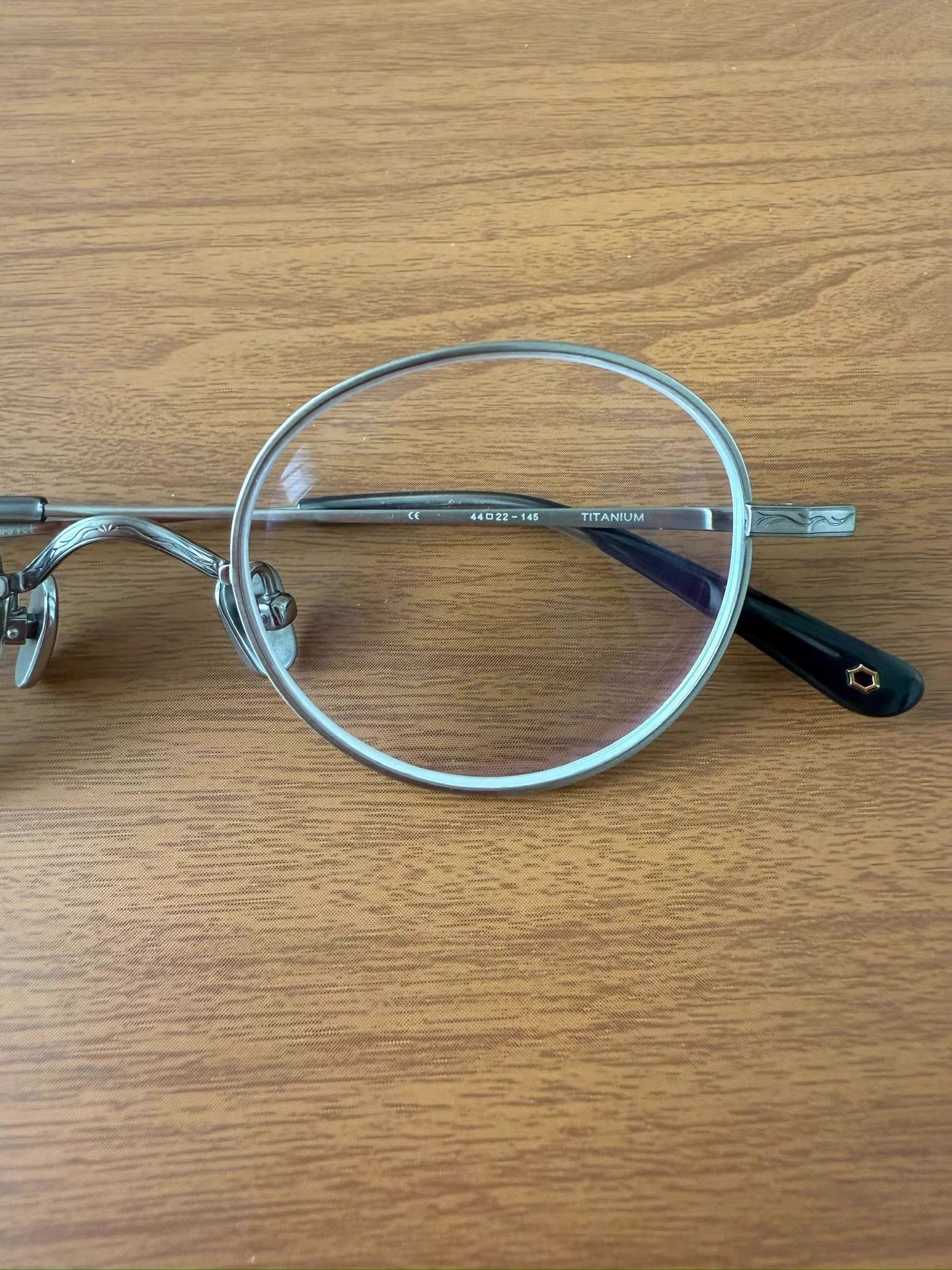 Vintage Vintage round frame glasses Size ONE SIZE - 3 Thumbnail