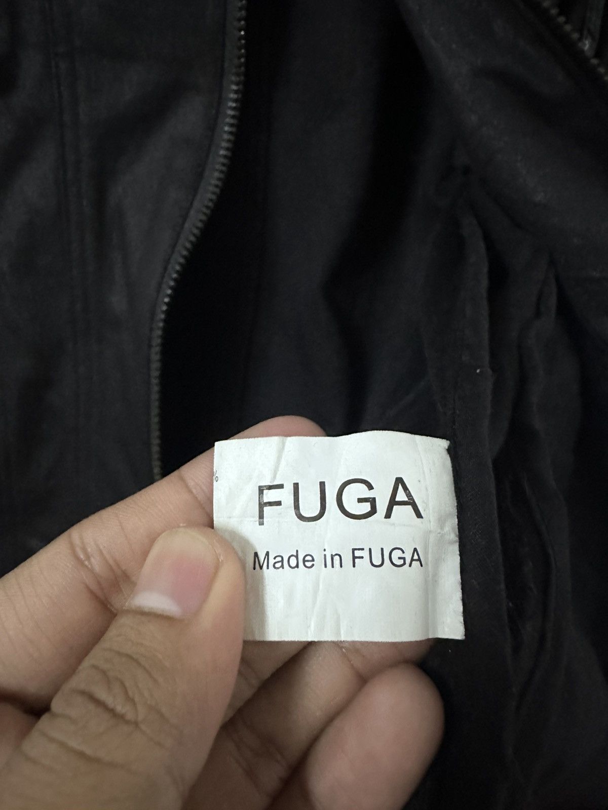 GOSTAR DE FUGA Rare! Go Star De Fuga Double Hood Wax Fishtail Jacket Size US S / EU 44-46 / 1 - 6 Thumbnail