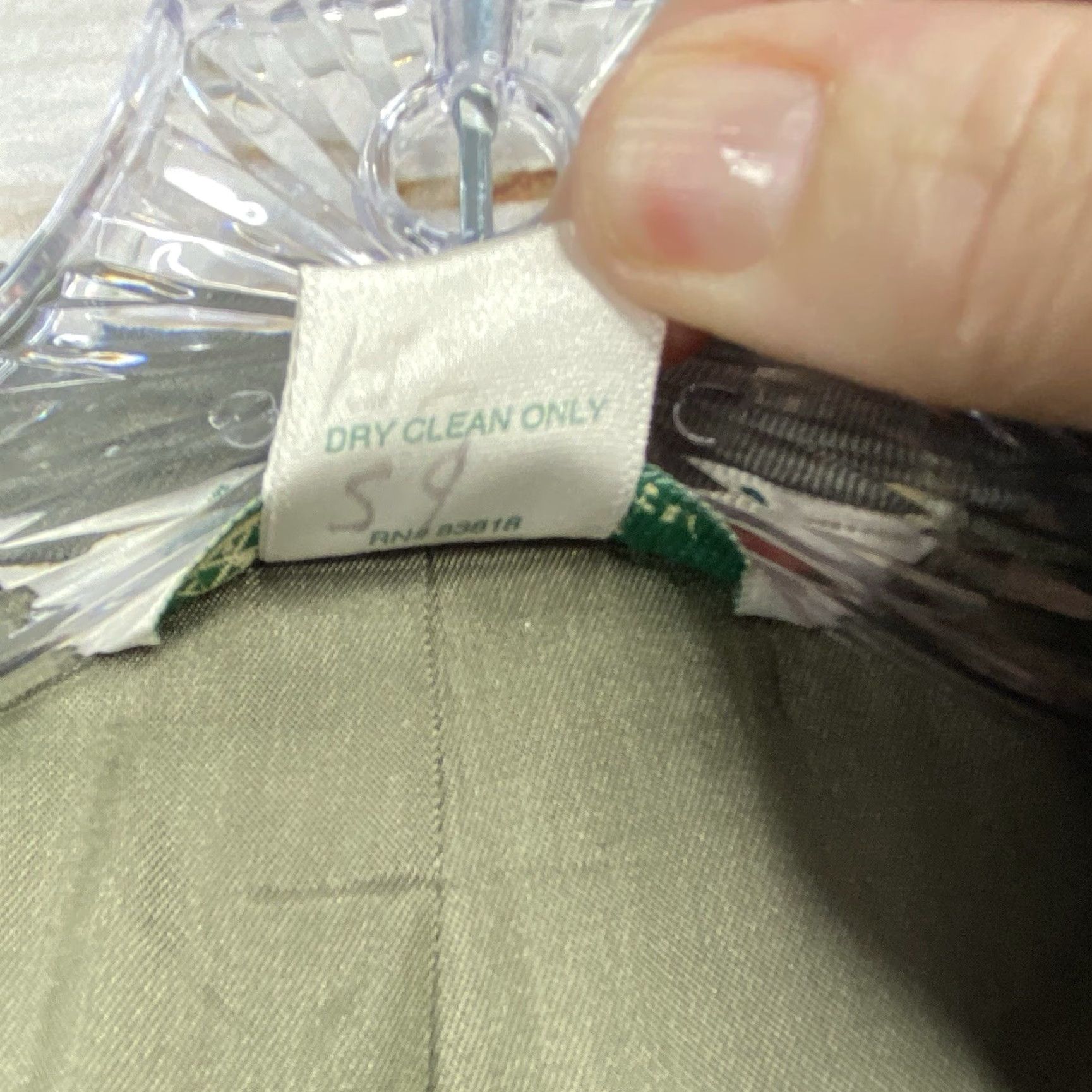 Austin Reed VINTAGE Austin Reed Blazer Skirt 2 Piece Womens 10 Green Gold USA Wool Button Front 1-Button Notch Lapel Regular Long Sleeve Solid Size 32" / US 10 / IT 46 - 7 Thumbnail