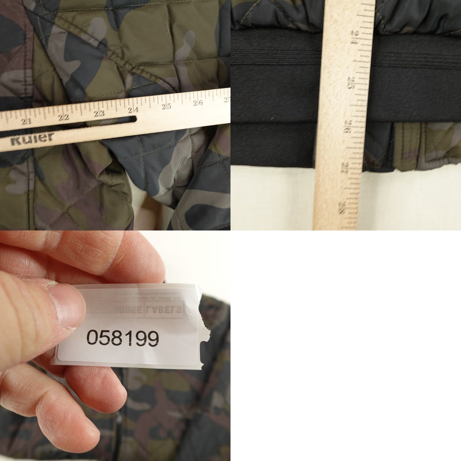 Calvin Klein Calvin Klein Jacket Men Large Green Brown Camo Quilted Puffer Bomber Coat Zip Up Size US L / EU 52-54 / 3 - 8 Thumbnail
