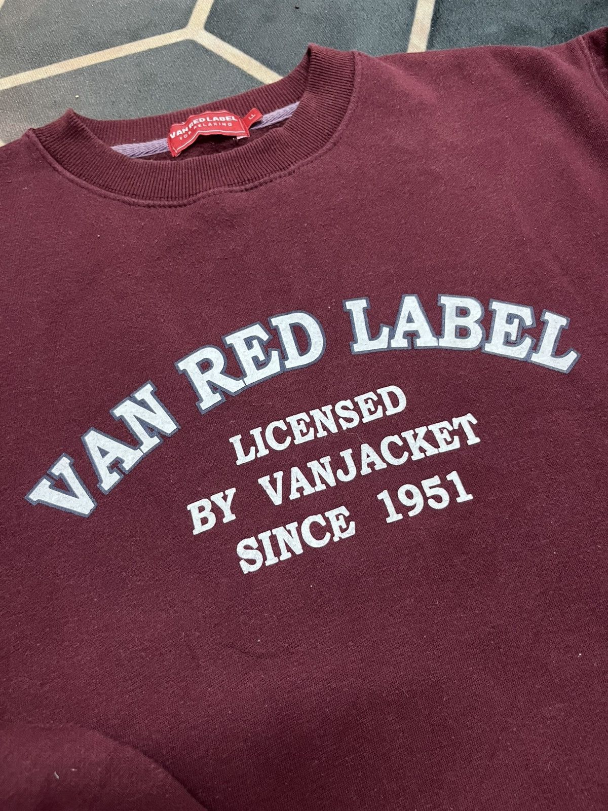 Van 💥Van Red Label Vanjacket Japanese Brand Pullover Size US L / EU 52-54 / 3 - 8 Thumbnail