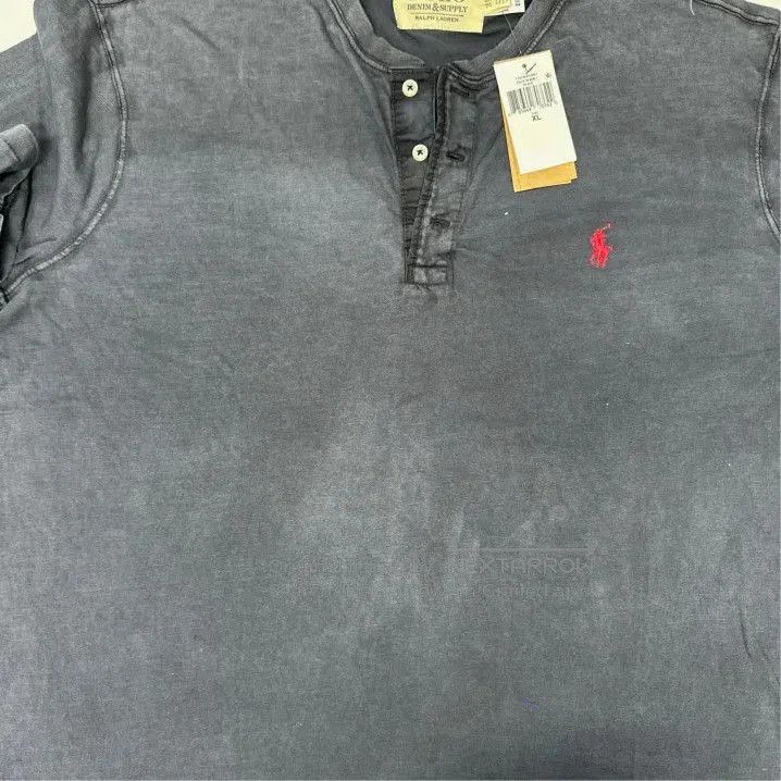 Polo Ralph Lauren Polo Ralph Lauren Solid Henley Loose Long. Size US XL / EU 56 / 4 - 5 Thumbnail