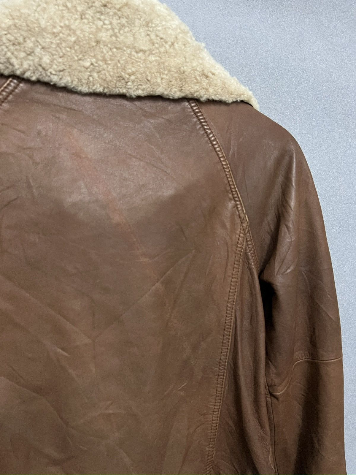 Japanese Brand 429.No One Else x Japanase Brand x Sheep Skin Leather Size ONE SIZE - 8 Thumbnail
