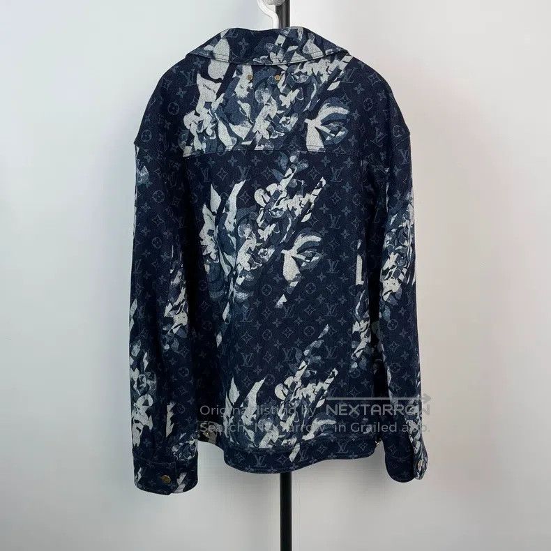 Louis Vuitton Louis Vuitton Dark blue denim jacket Size US XL / EU 56 / 4 - 2 Thumbnail