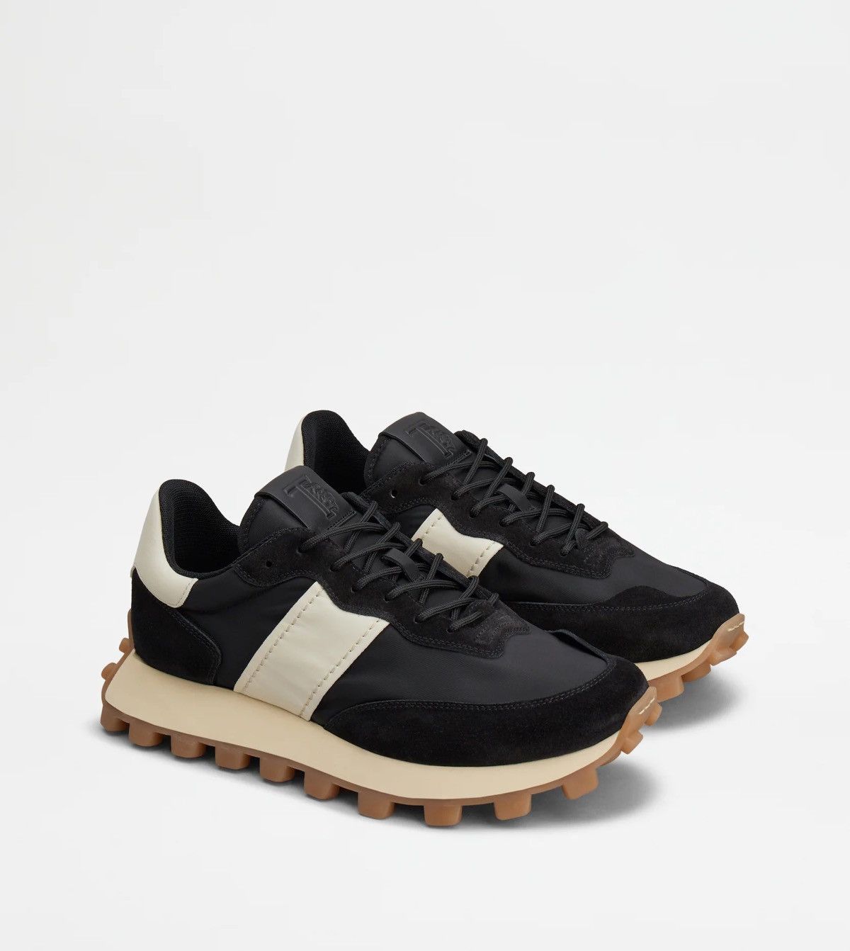 Tod's Sneakers Tod's 1T in Leather and Fabric Size US 10 / EU 43 - 4 Thumbnail