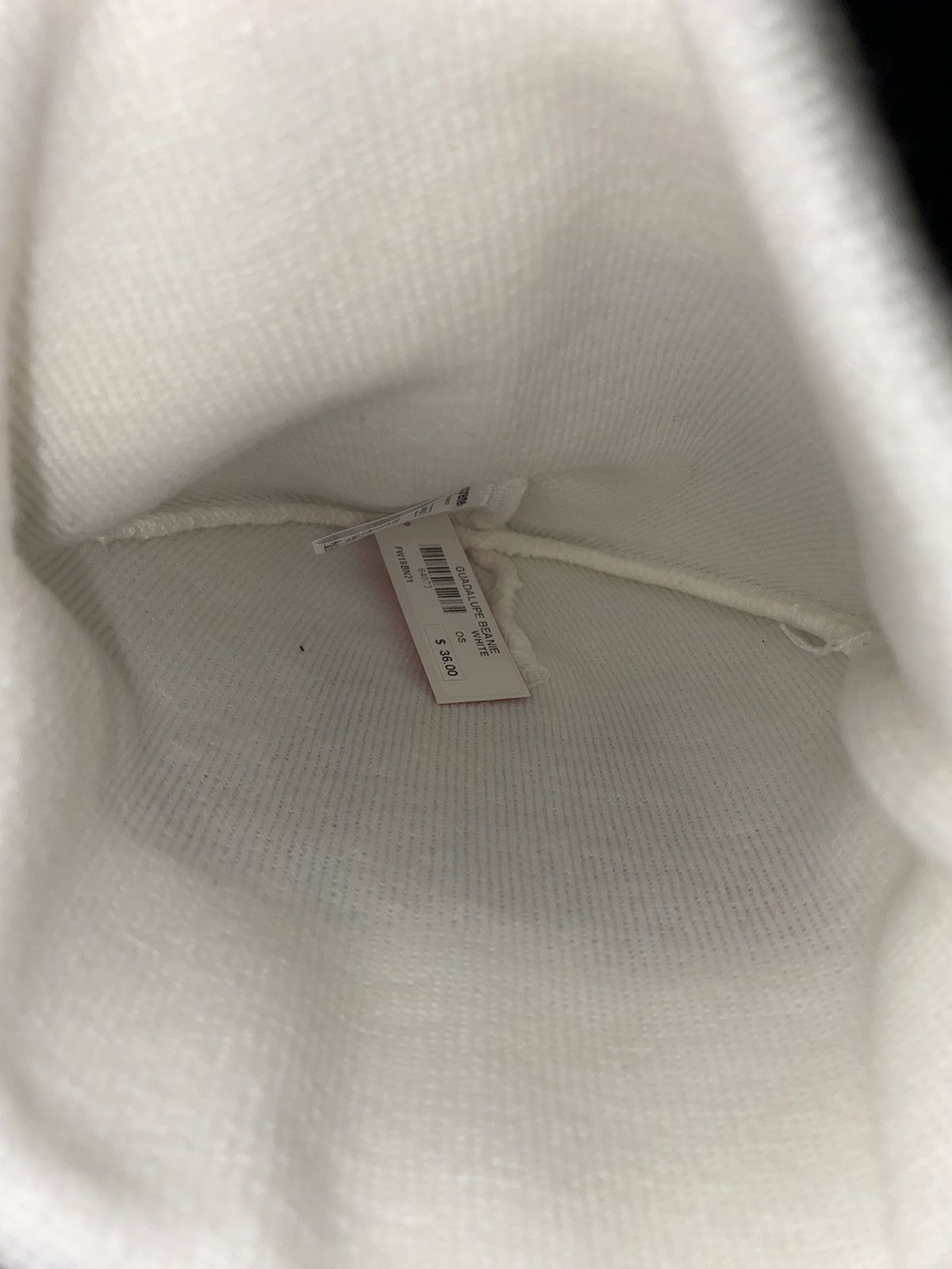 Supreme Supreme Guadalupe Beanie White (2018) Size ONE SIZE - 4 Thumbnail