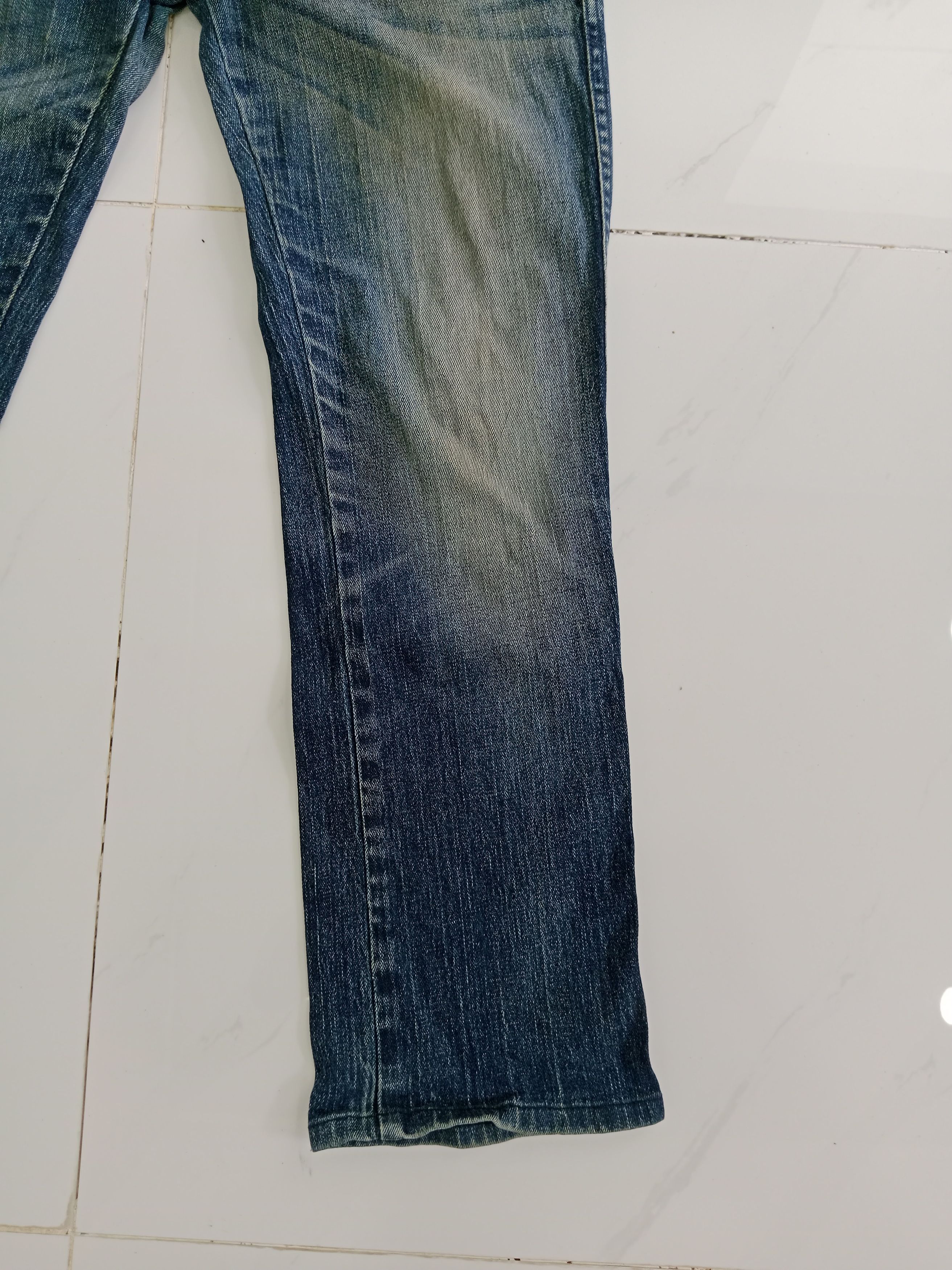 Uniqlo UNIQLO Blue Denim Zipper Pocket Japanese Brand Size US 33 - 6 Thumbnail