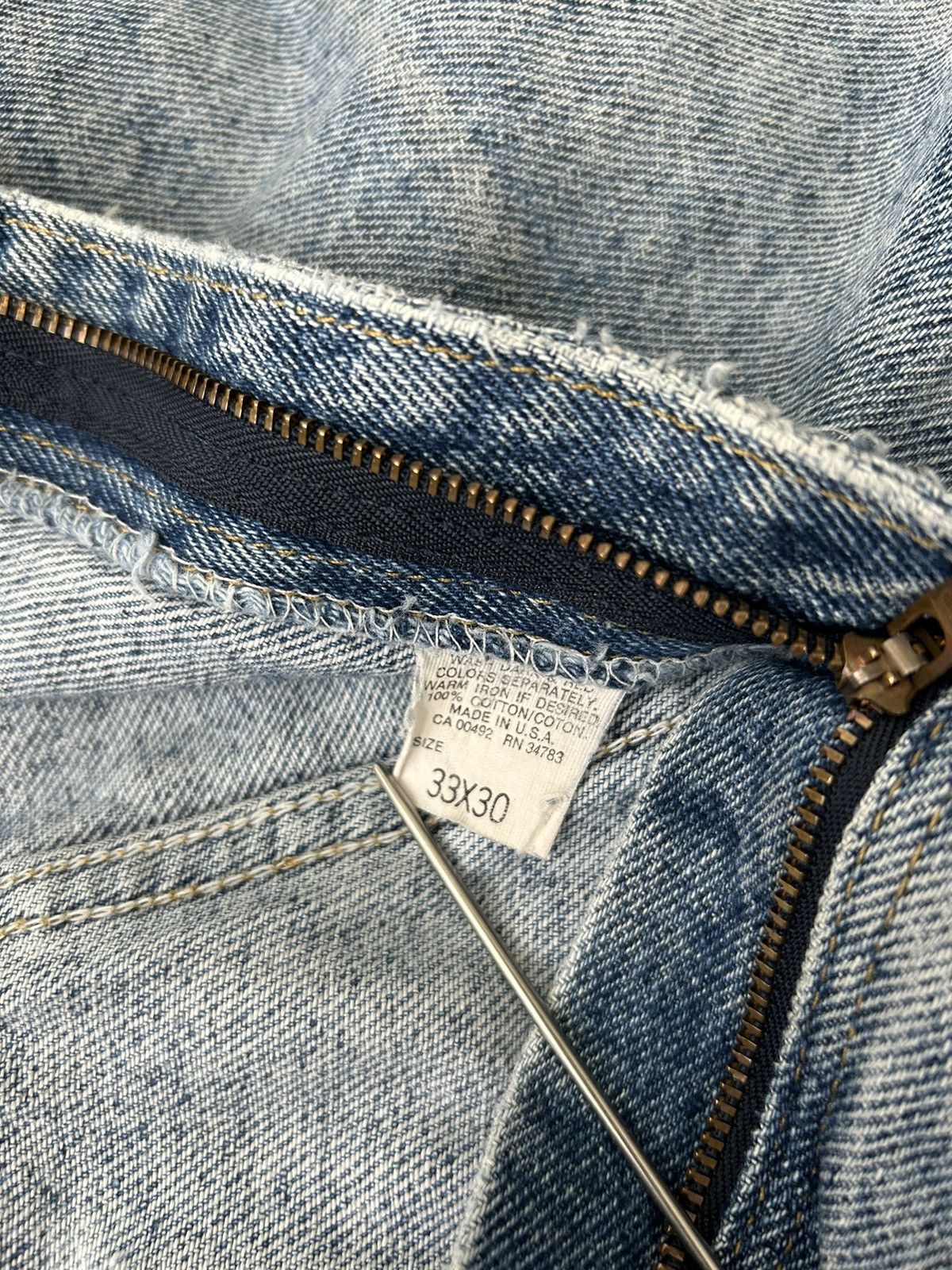 Levi's × Vintage Vintage Lee Denim with distressing Size US 33 - 5 Thumbnail