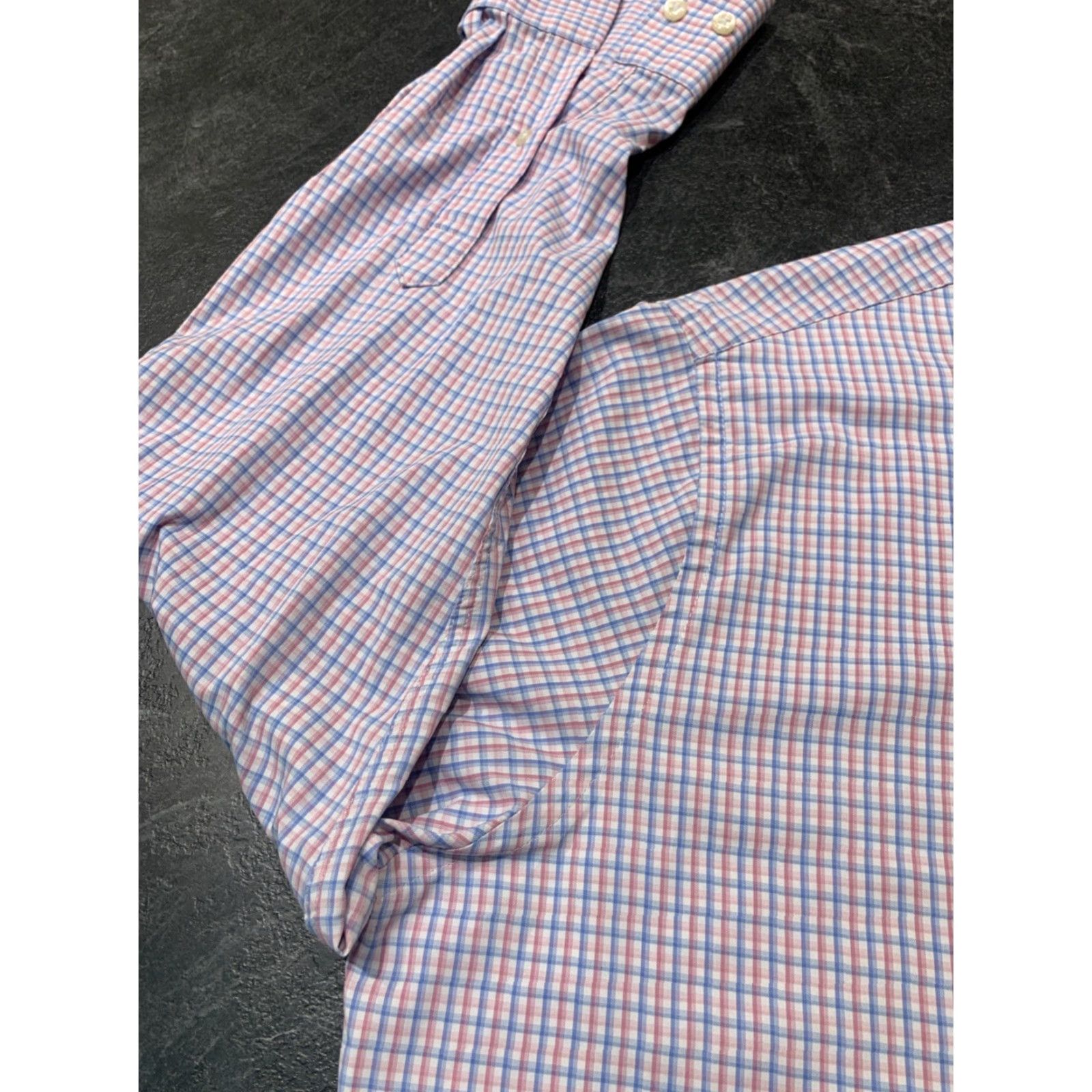 Peter Millar Peter Millar Summer Comfort Shirt Men XL Multicolor Plaid Long Sleeve Button Down Size US XL / EU 56 / 4 - 5 Thumbnail