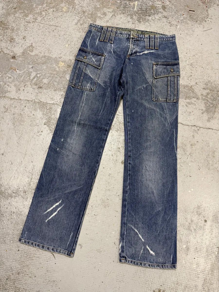 Dolce & Gabbana SS2004 Dolce & Gabbana Faded Cargo Denim Jeans Size US 32 / EU 48 - 9 Thumbnail