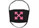 Off-White o1mle0225 Size: OS / Arrow Mask in Black Fucshia Size ONE SIZE - 2 Thumbnail