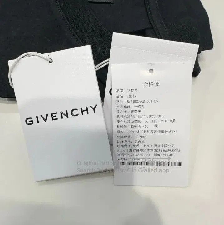 Givenchy Givenchy x Josh Smith SS22 Ceramic Print T-Shirt. Size US XS / EU 42 / 0 - 4 Thumbnail