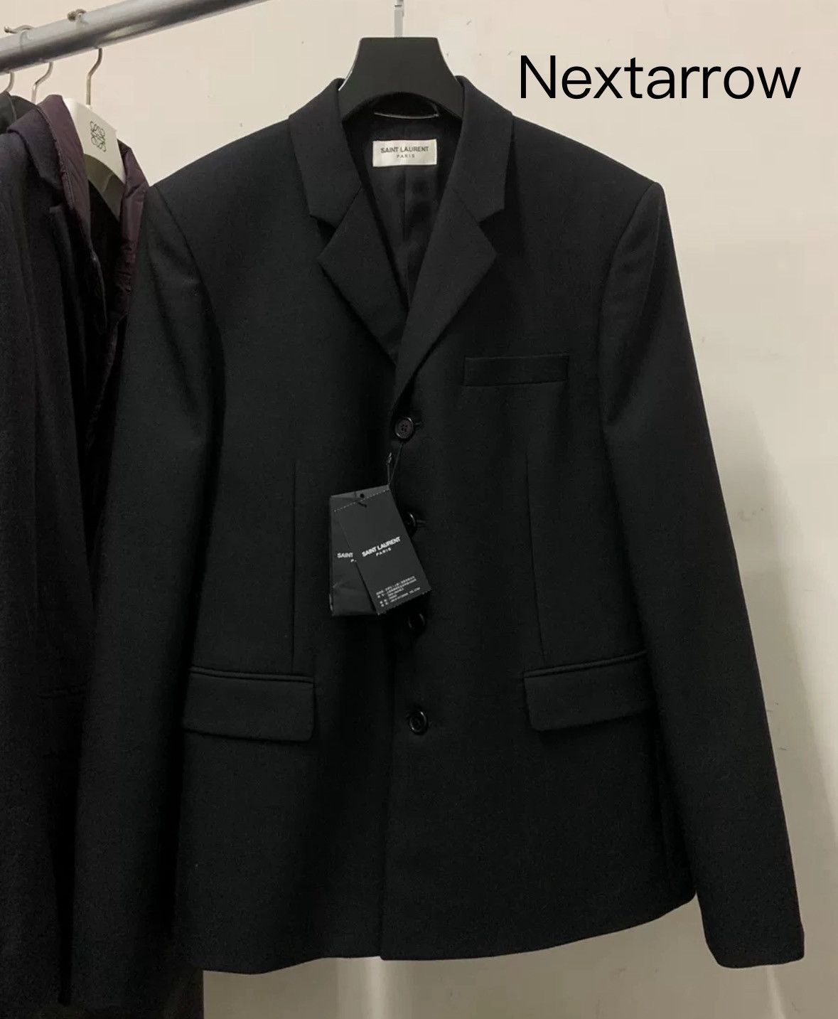 Saint Laurent Paris × Yves Saint Laurent SAINT LAURENT19 early autumn heavy industry suit jacket Size US M / EU 48-50 / 2 - 1 Thumbnail