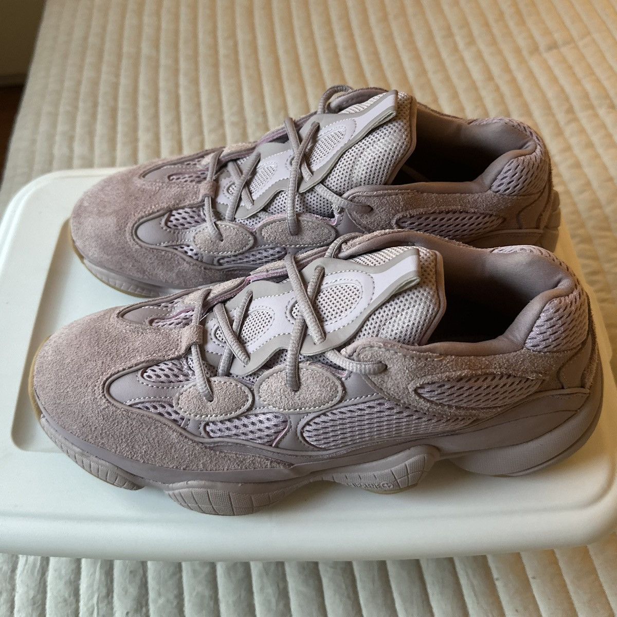 Yeezy adidas Men's Yeezy 500 Soft Vision (No Insoles) Size US 11 / EU 44 - 4 Thumbnail