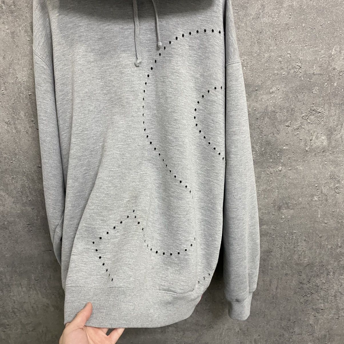 Supreme Supreme Laser Cut S Hoodie Size US XL / EU 56 / 4 - 8 Thumbnail