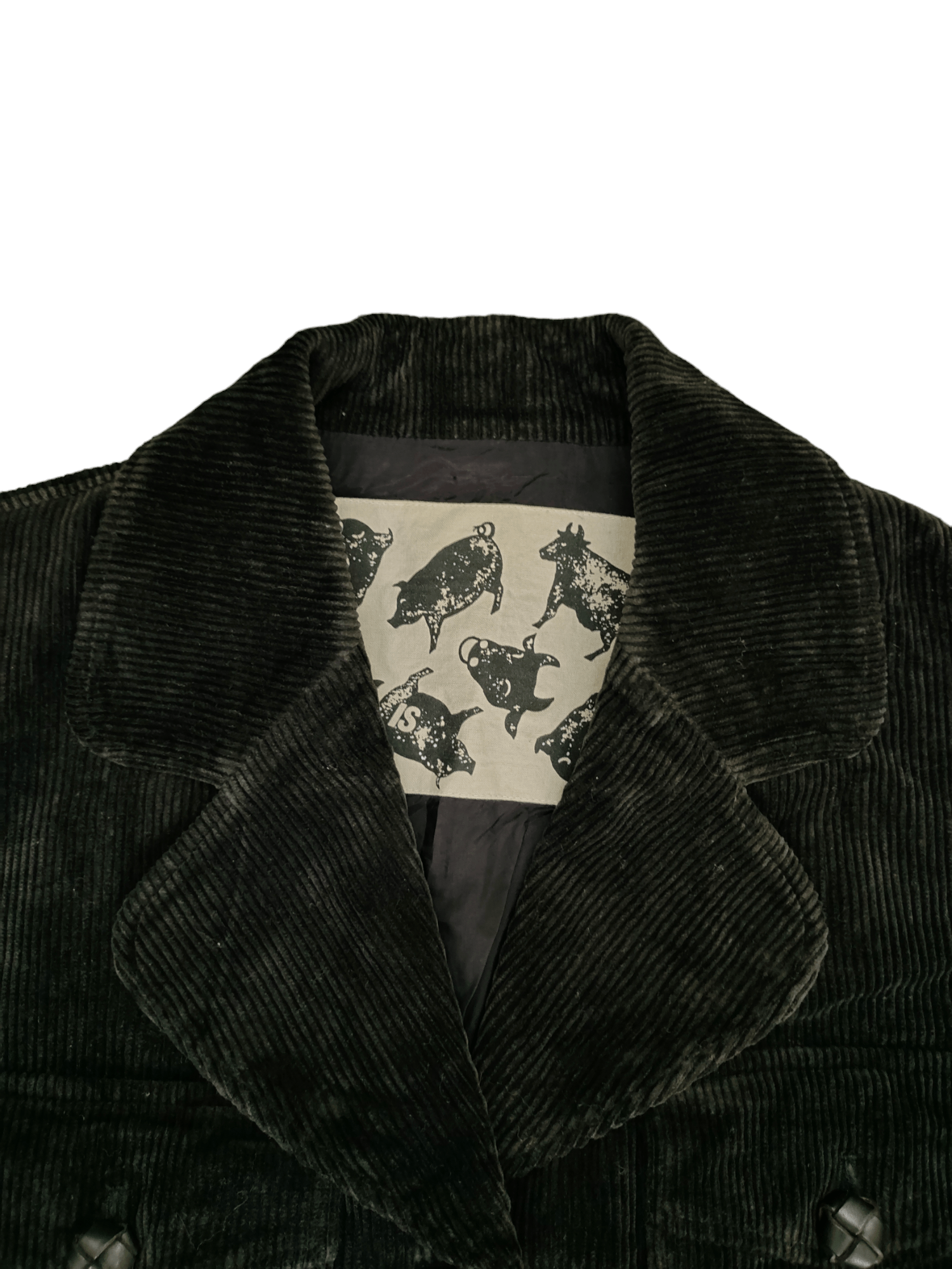 Issey Miyake Vintage 90s Issey Miyake Corduroy Cropped Jacket Tsumori Era Size M / US 6-8 / IT 42-44 - 3 Thumbnail