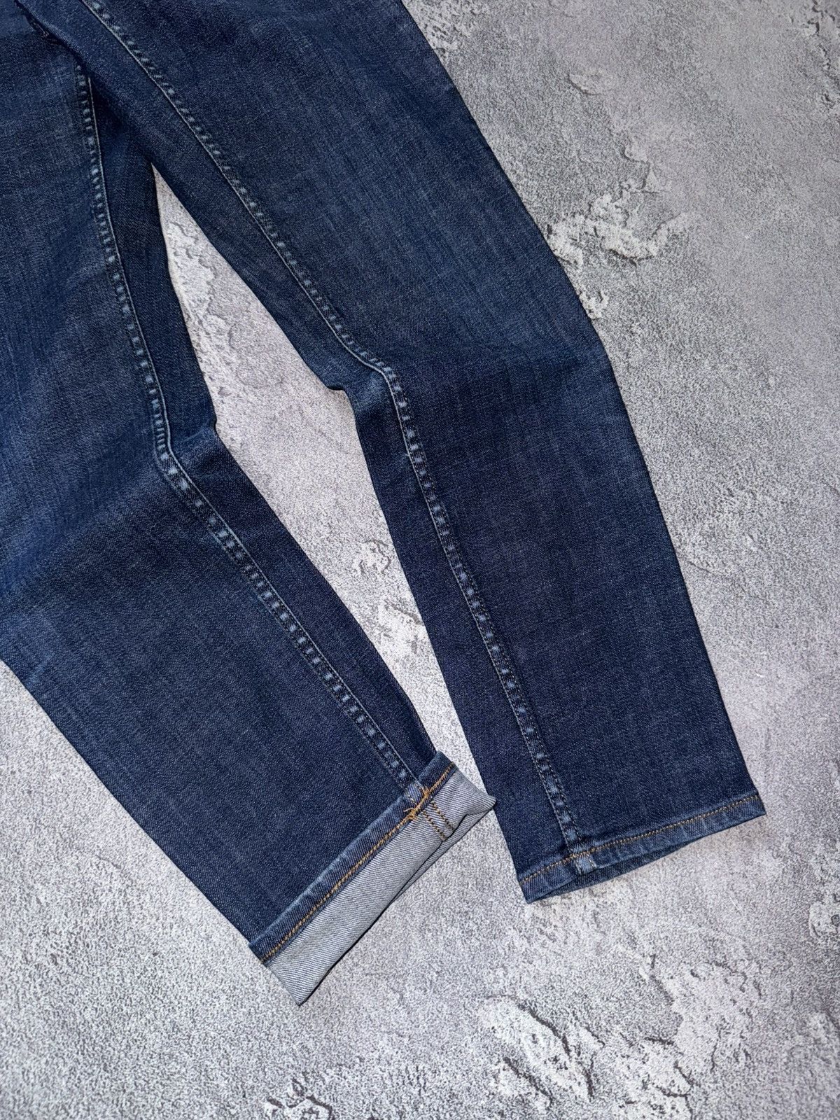 Cos × Designer COS 38 denim pant trouser Jean chino Wmns dark blue Size 26" / US 2 / IT 38 - 7 Thumbnail