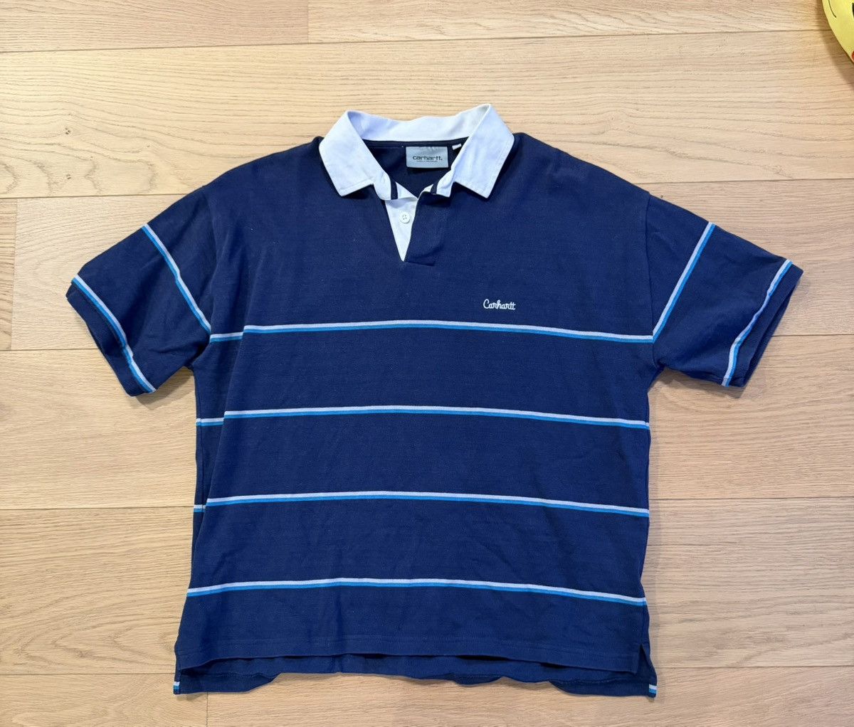 Carhartt Carhartt Polo Navy Small Size US S / EU 44-46 / 1 - 1 Thumbnail