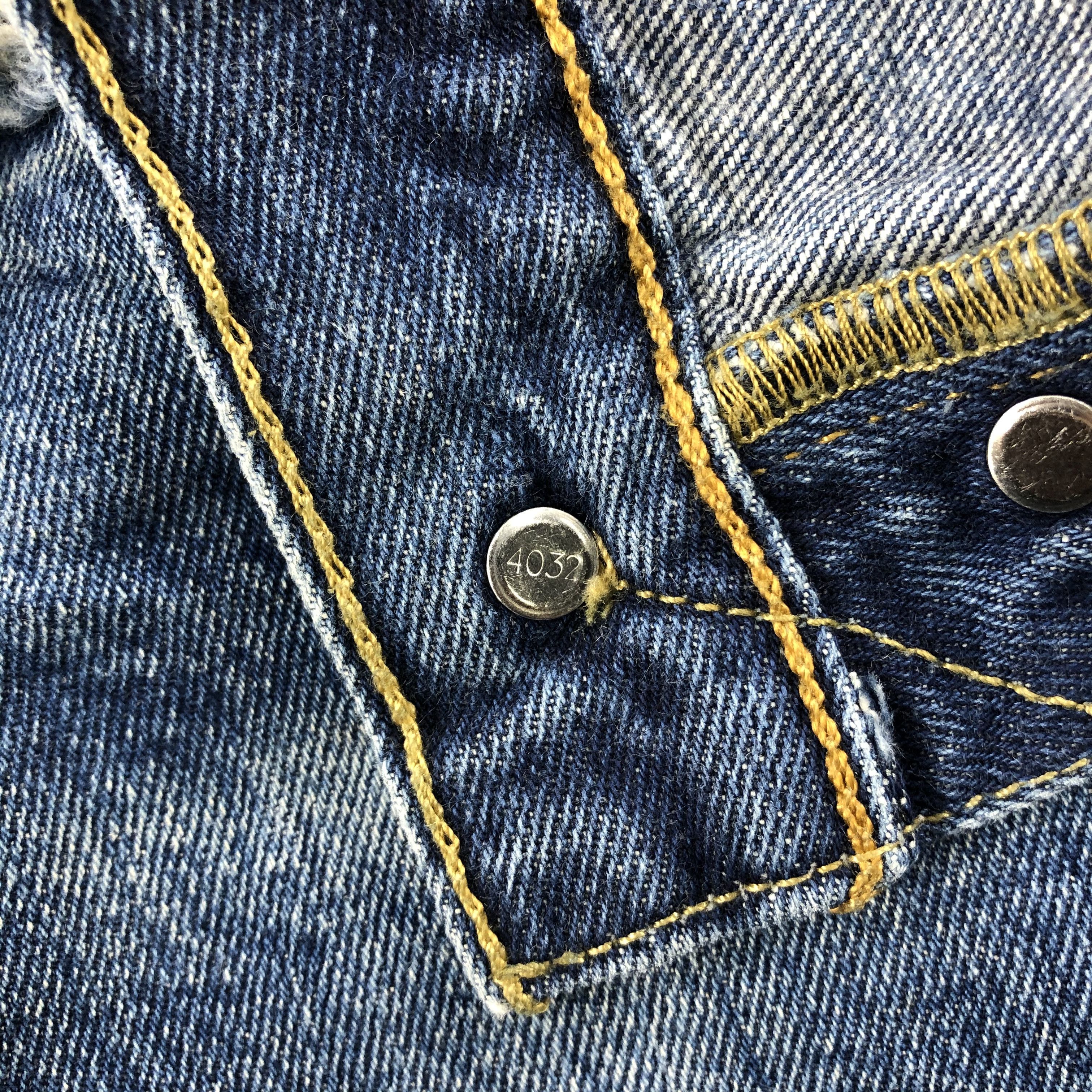 Levi's Vintage Blue Levis 501 Jeans-JM1004 Size US 35 - 9 Thumbnail